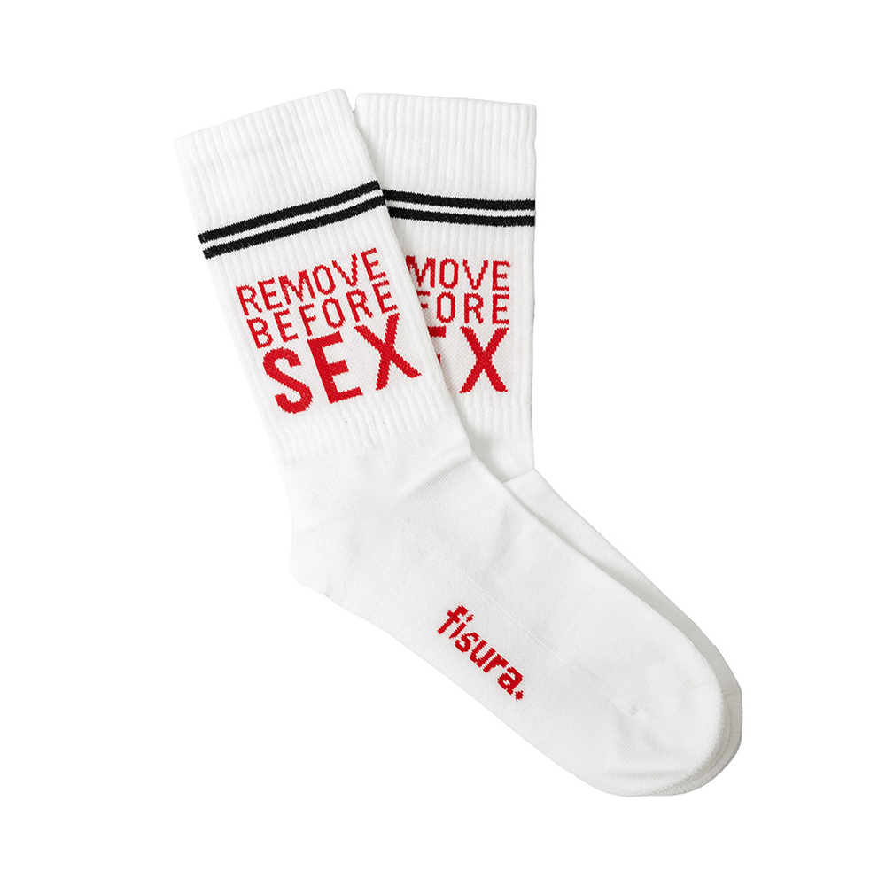 Calcetines Unisex "Remove before sex"