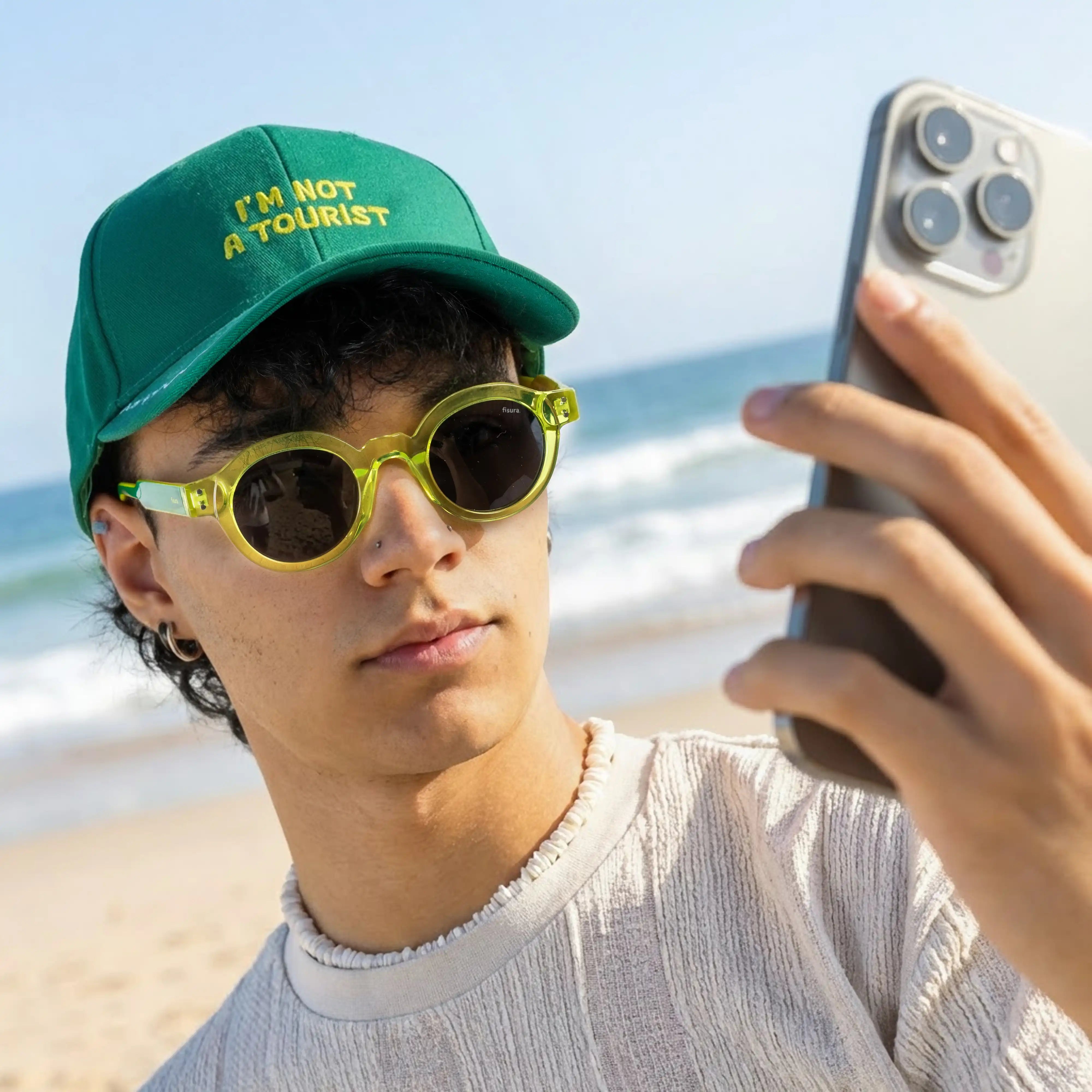 Gafas de sol "I’m not a tourist"