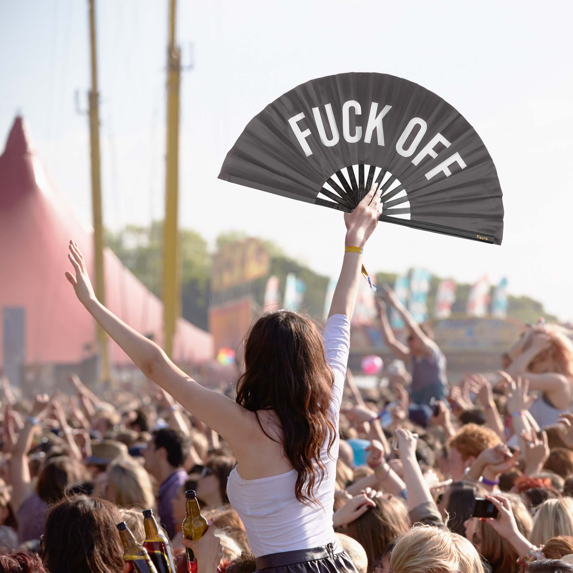 Abanico xxl “Fuck off"