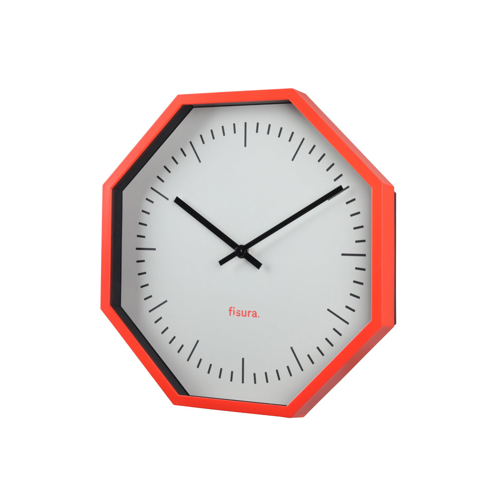 Reloj de Pared Octogonal Neón