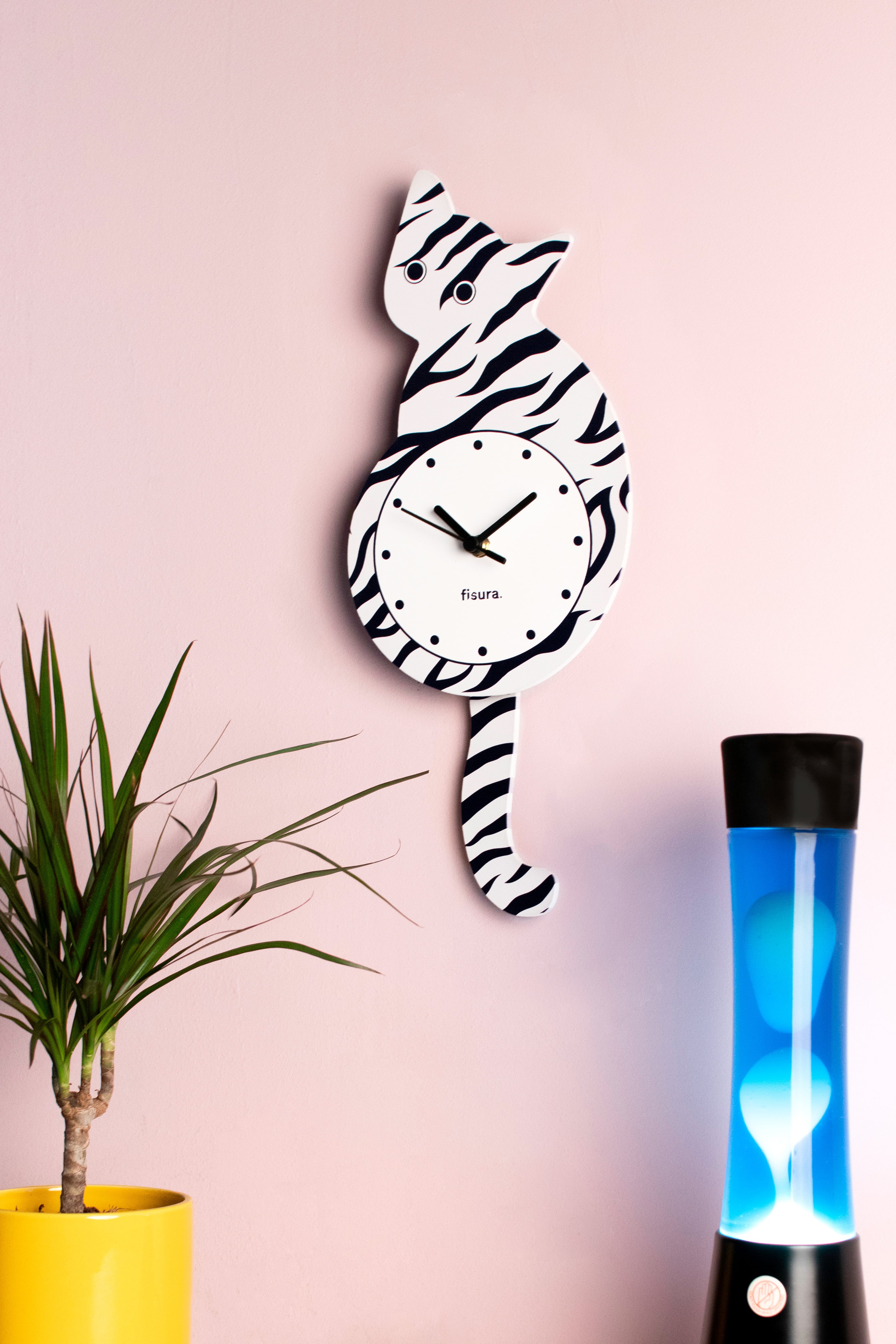 Reloj gato atigrado