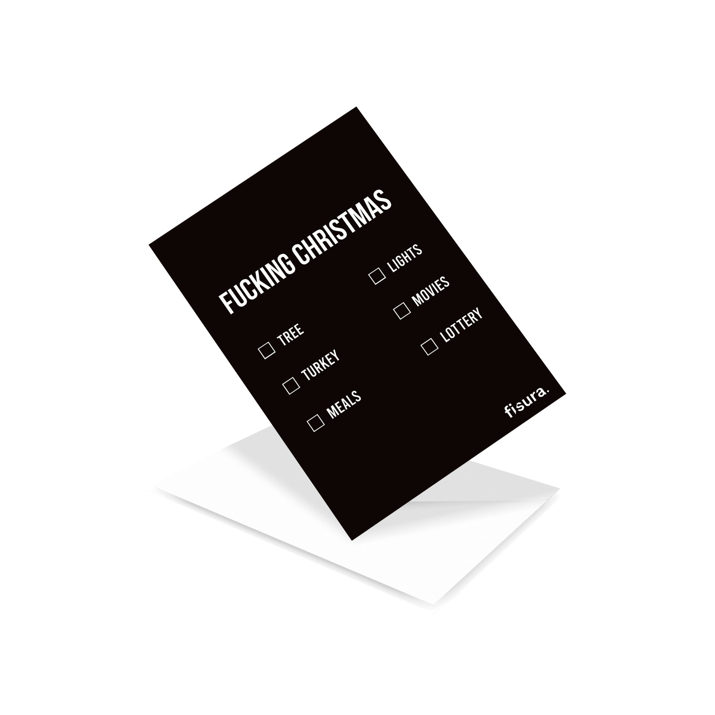 Postal "Fucking Christmas"