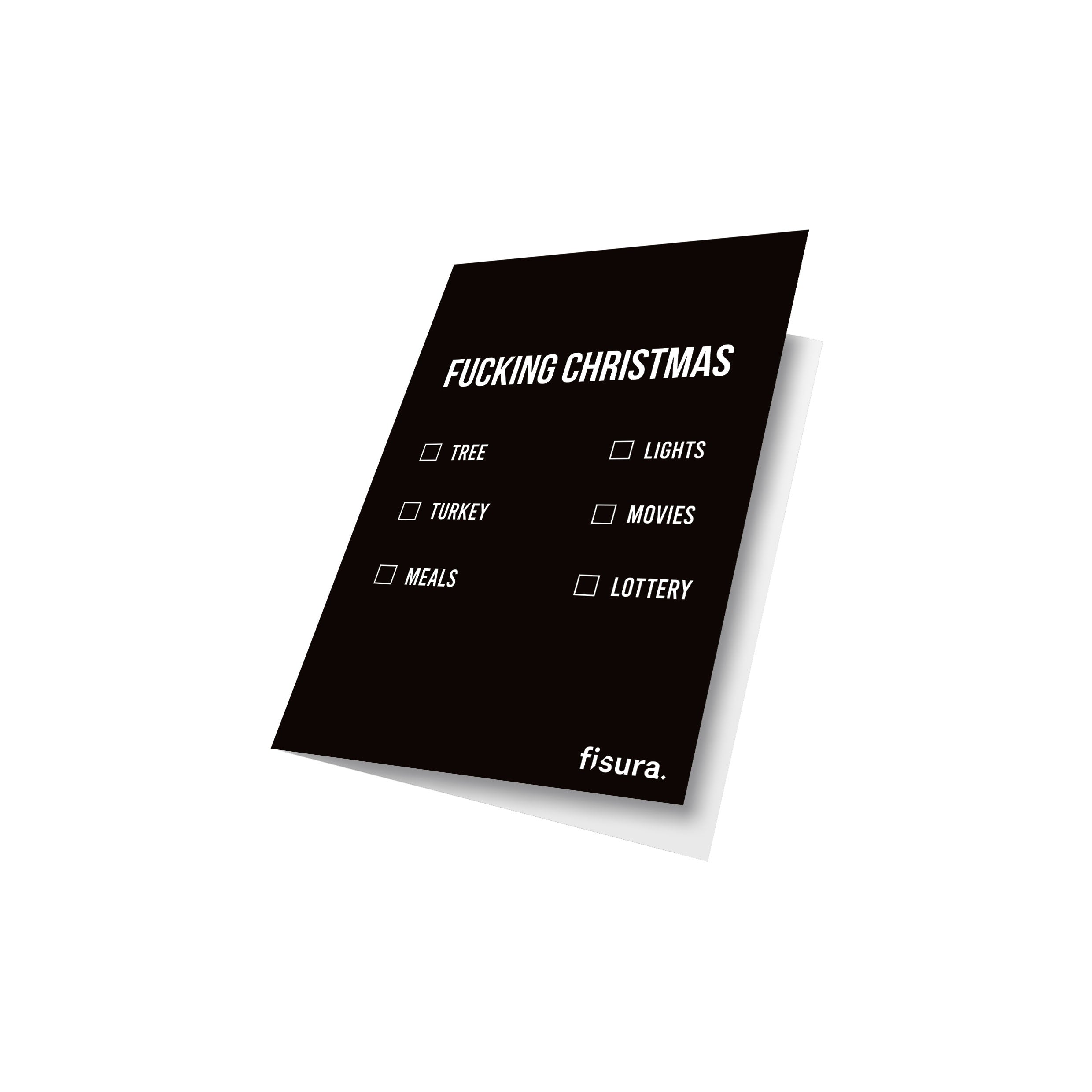 Postal "Fucking Christmas"