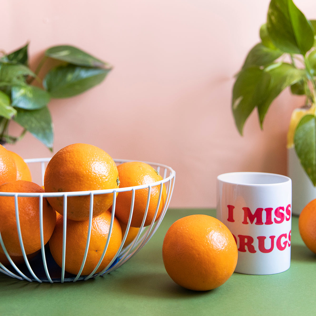 Frutero Blanco & Naranja