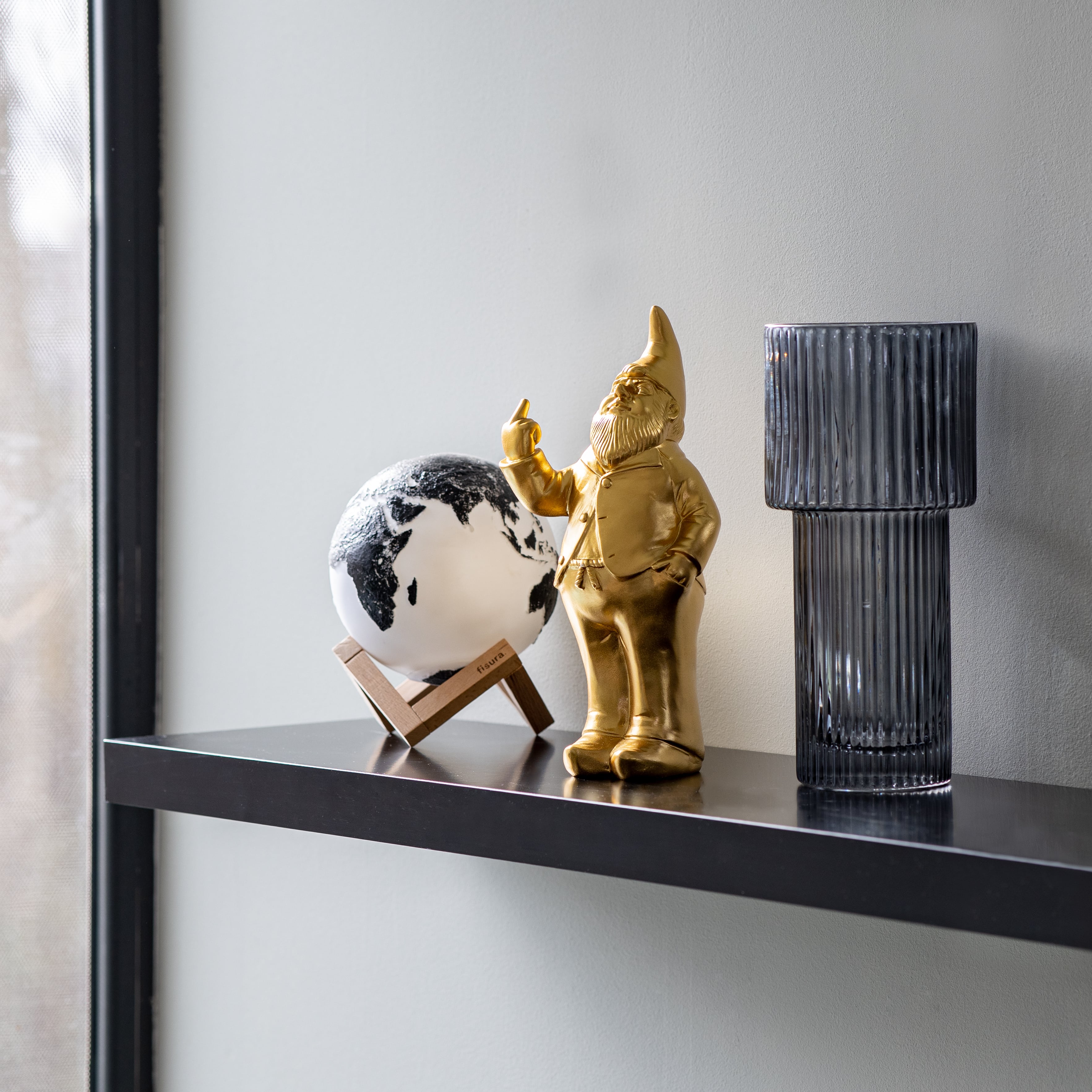 Hucha original "Gnomo" - Dorada