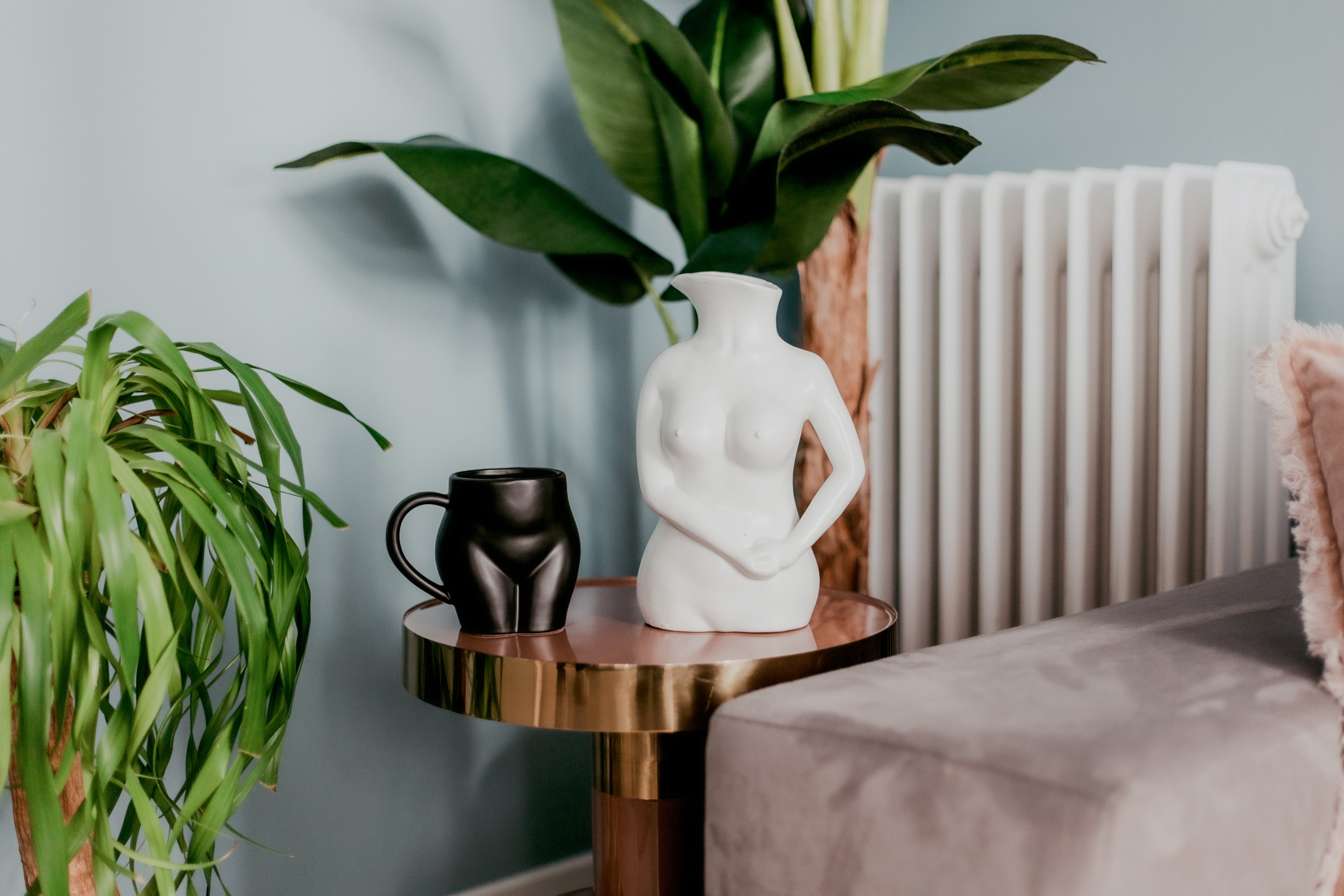 Jarra Multiusos "Busto" Blanco