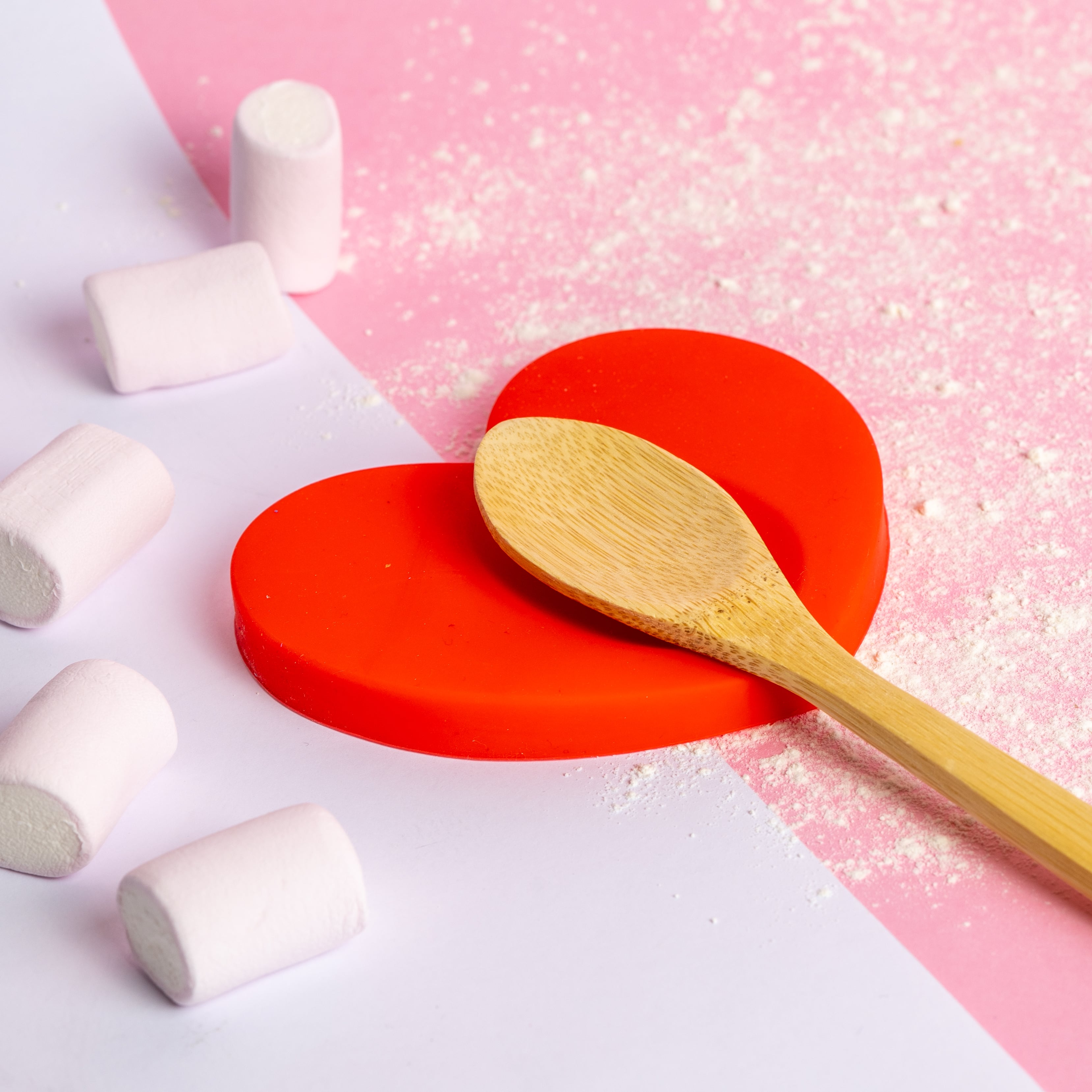 Reposa cucharas "corazón"