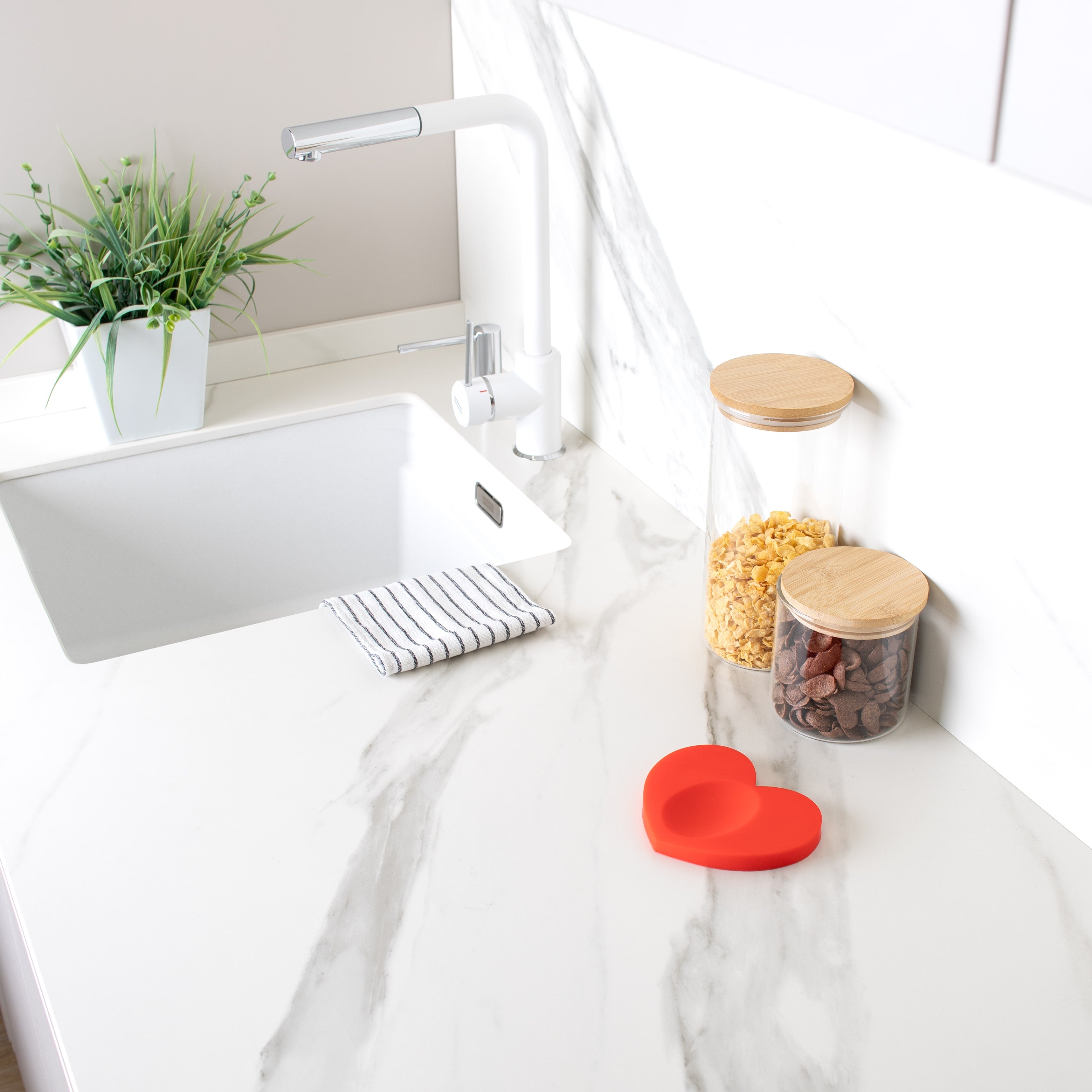 Reposa cucharas "corazón"