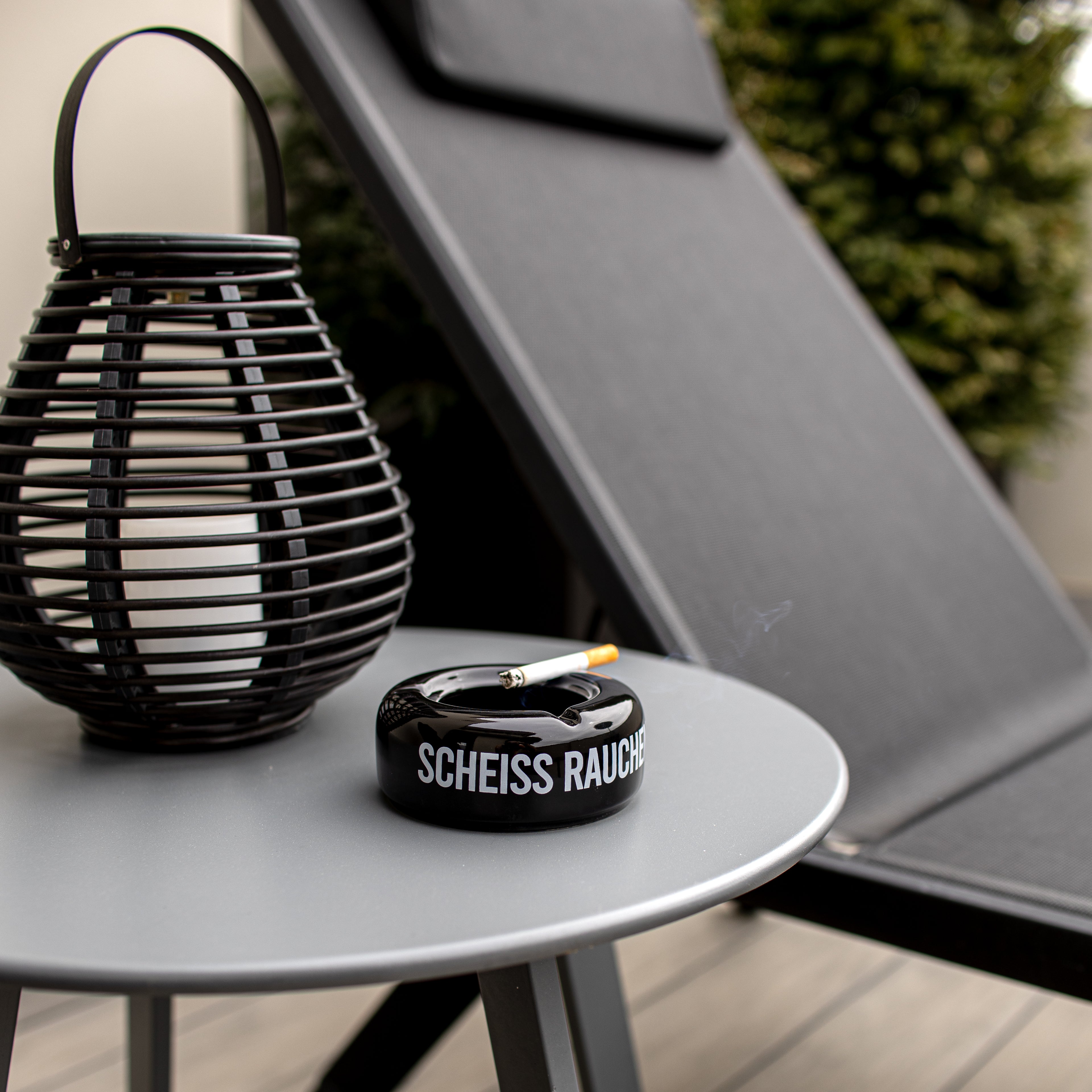 Cenicero “Scheiss Rauchen” ALE