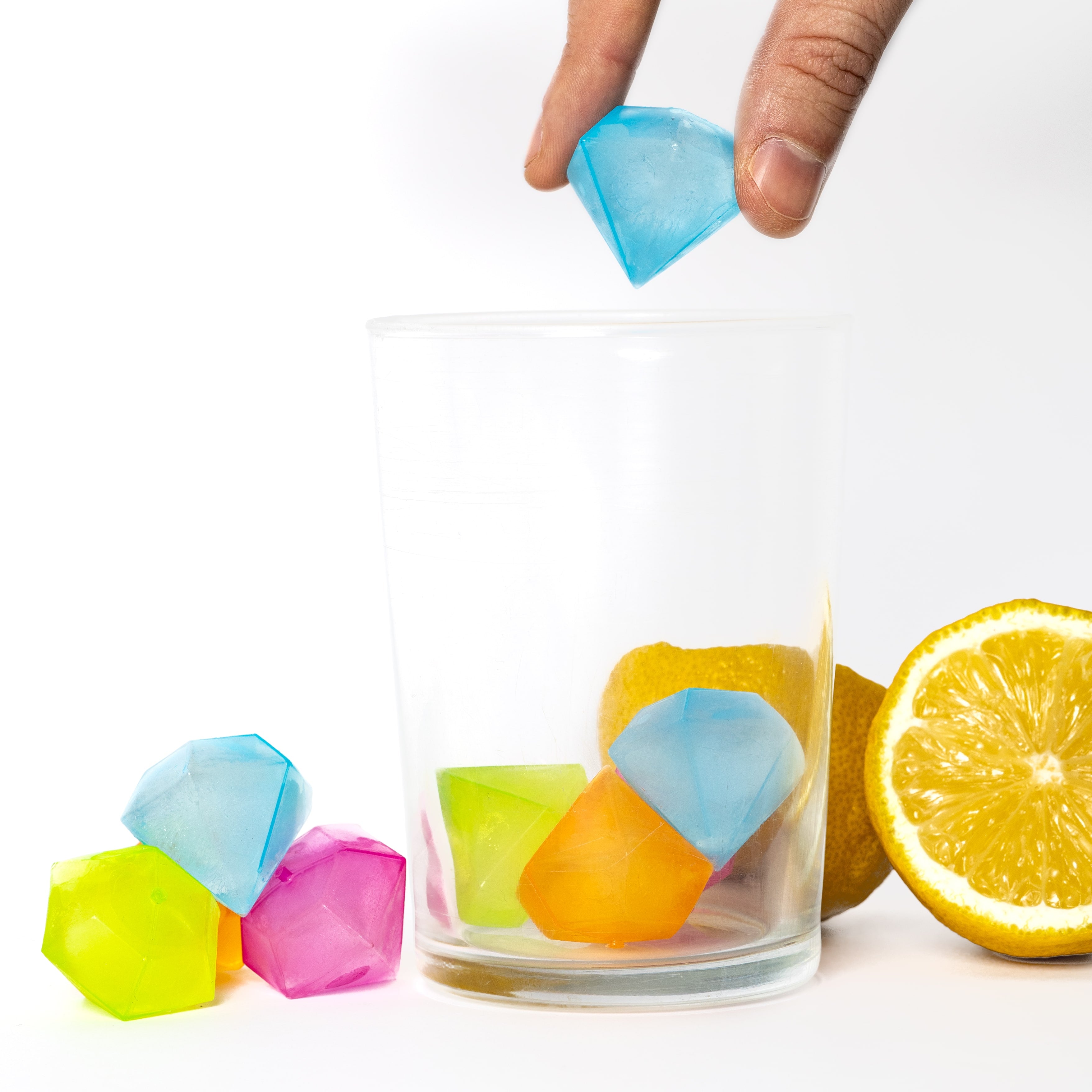 Cubitos de hielo “diamantes” - 28 pcs