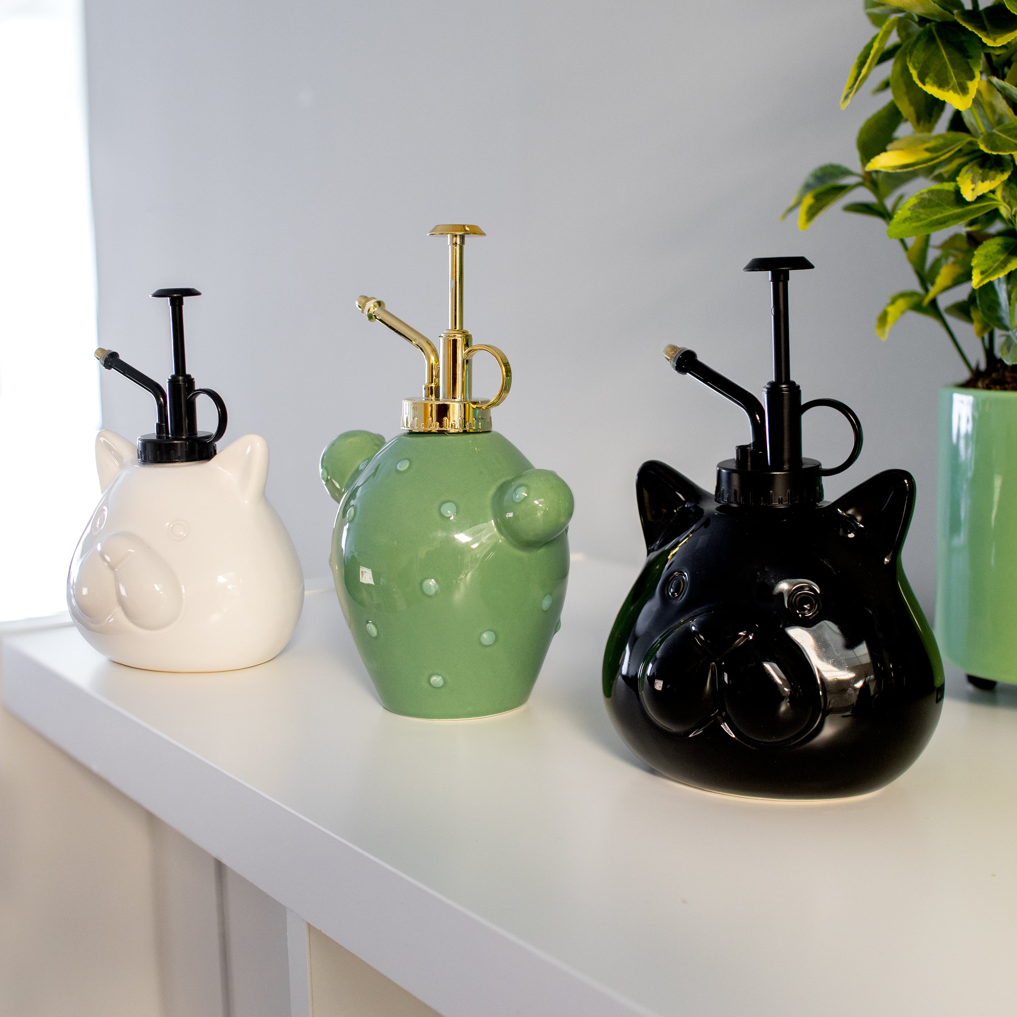 Pulverizador para plantas “gato” negro