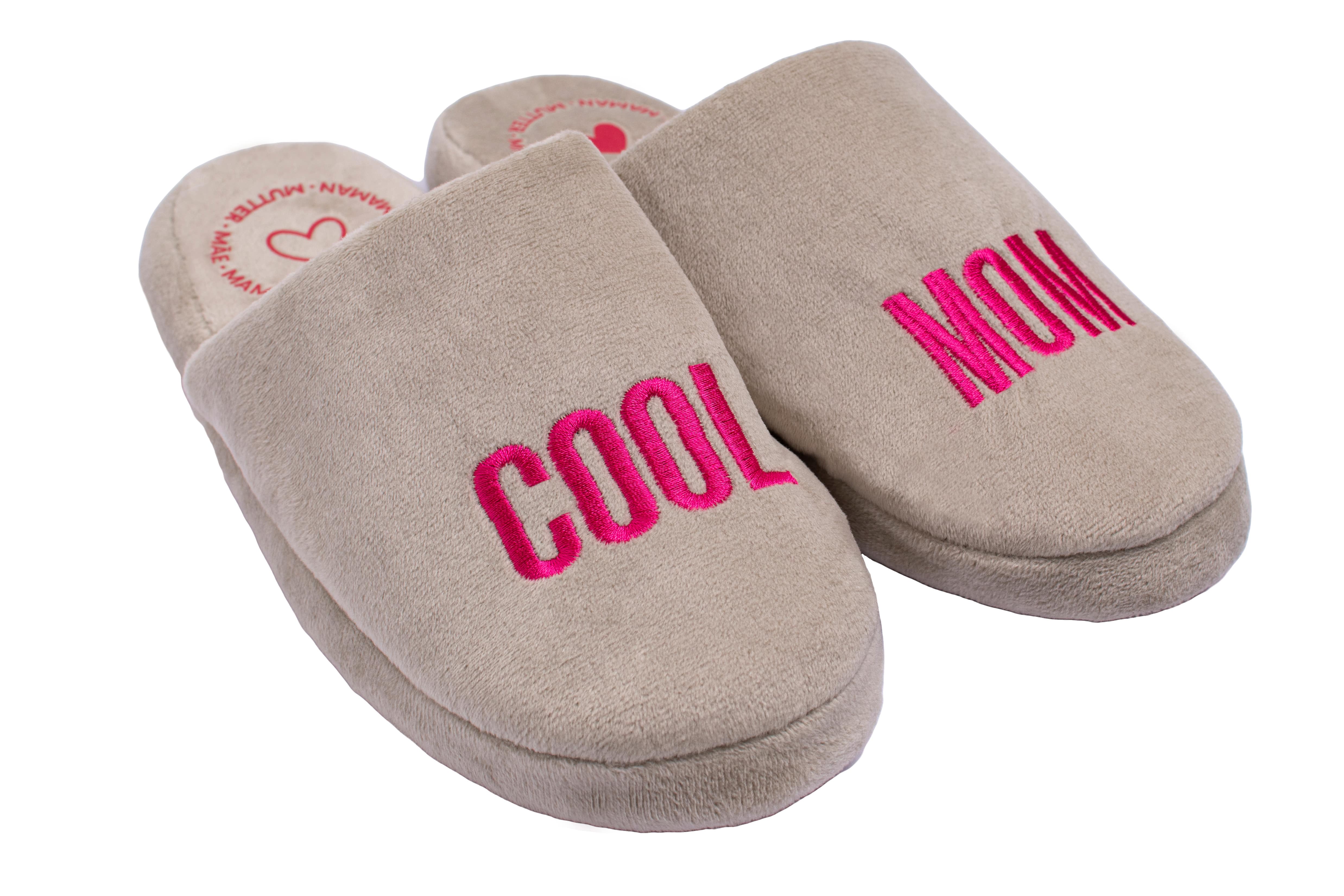 Zapatillas “Cool mom” Gris y Rosa