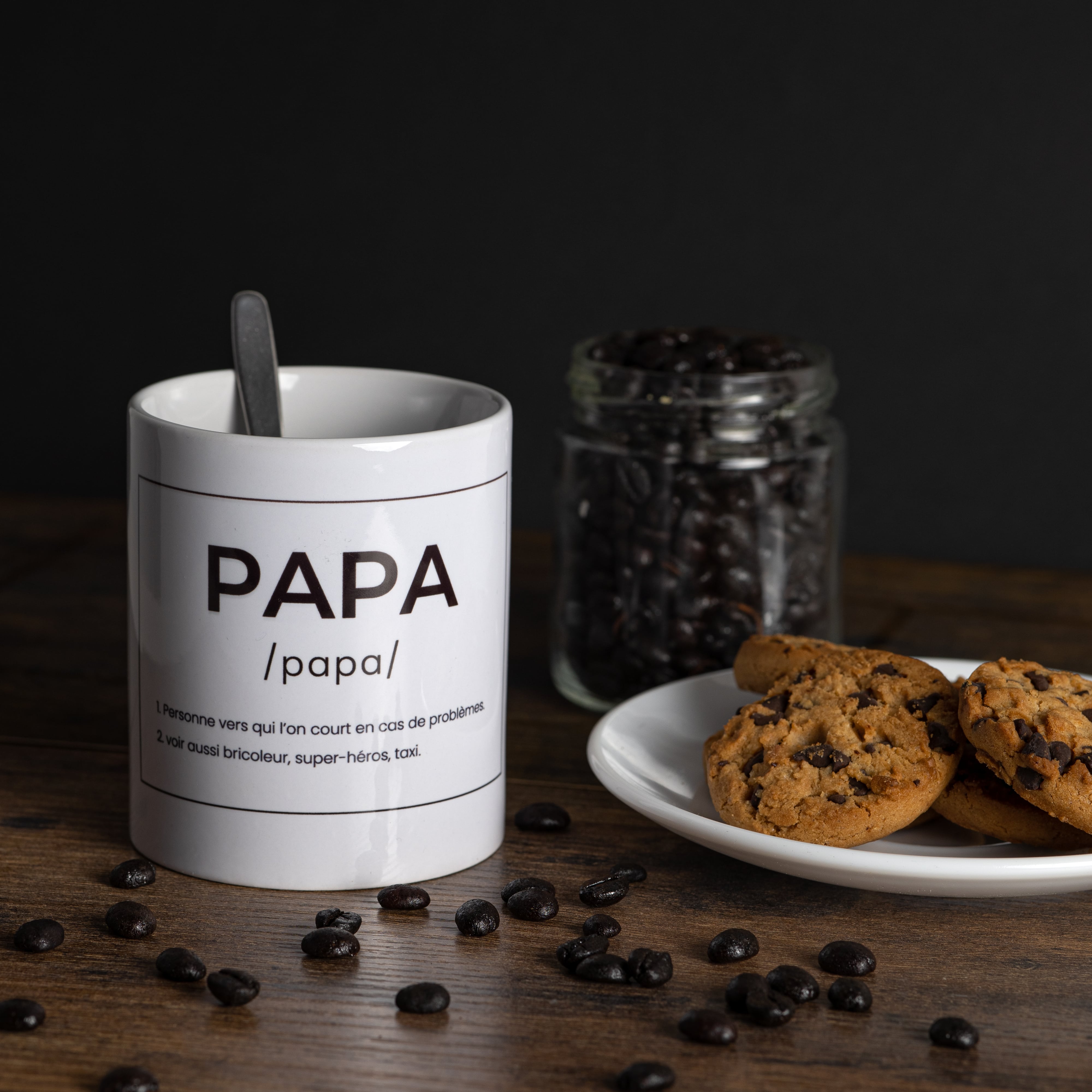 Taza "Papa" francés
