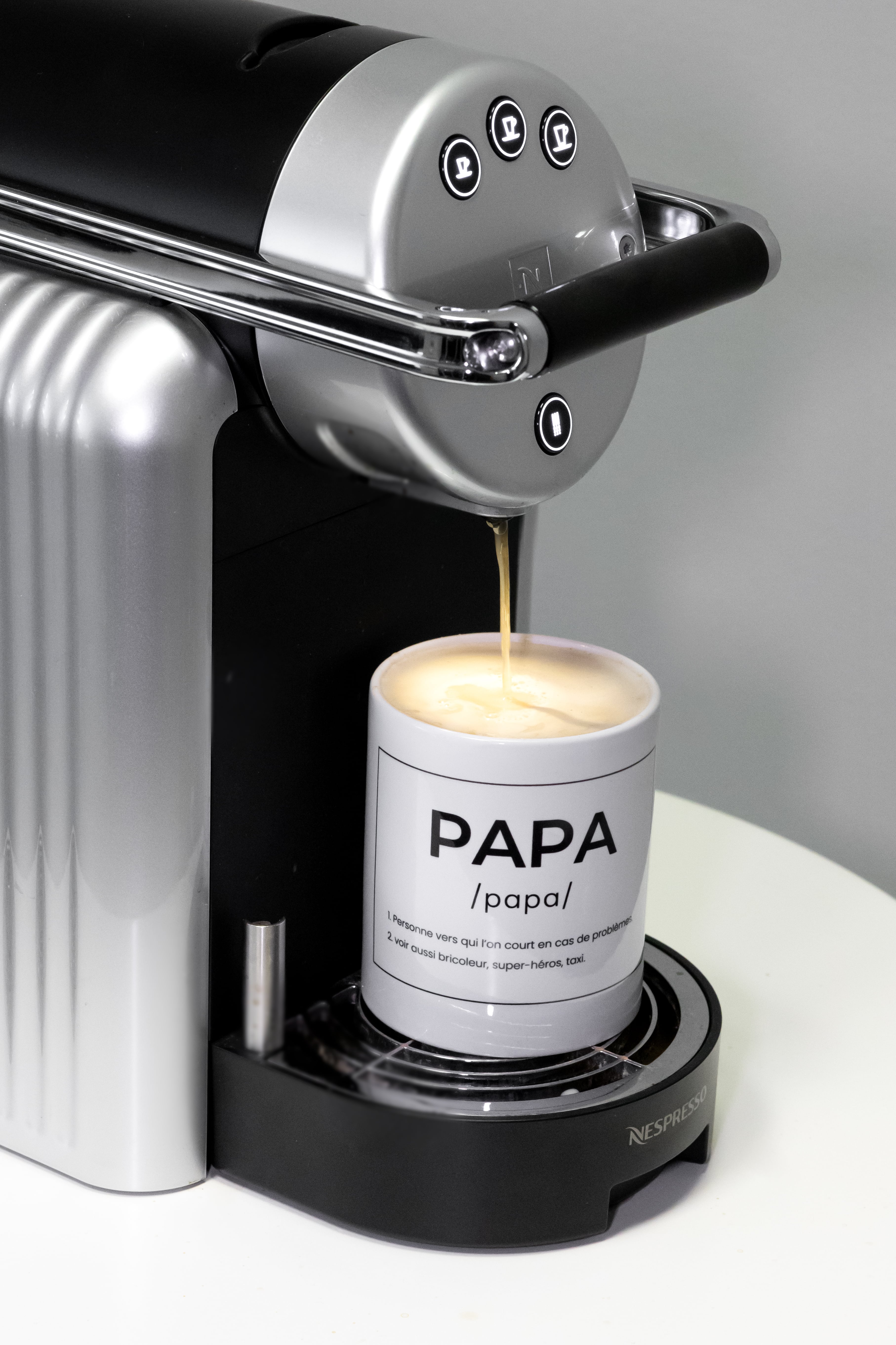Taza "Papa" francés