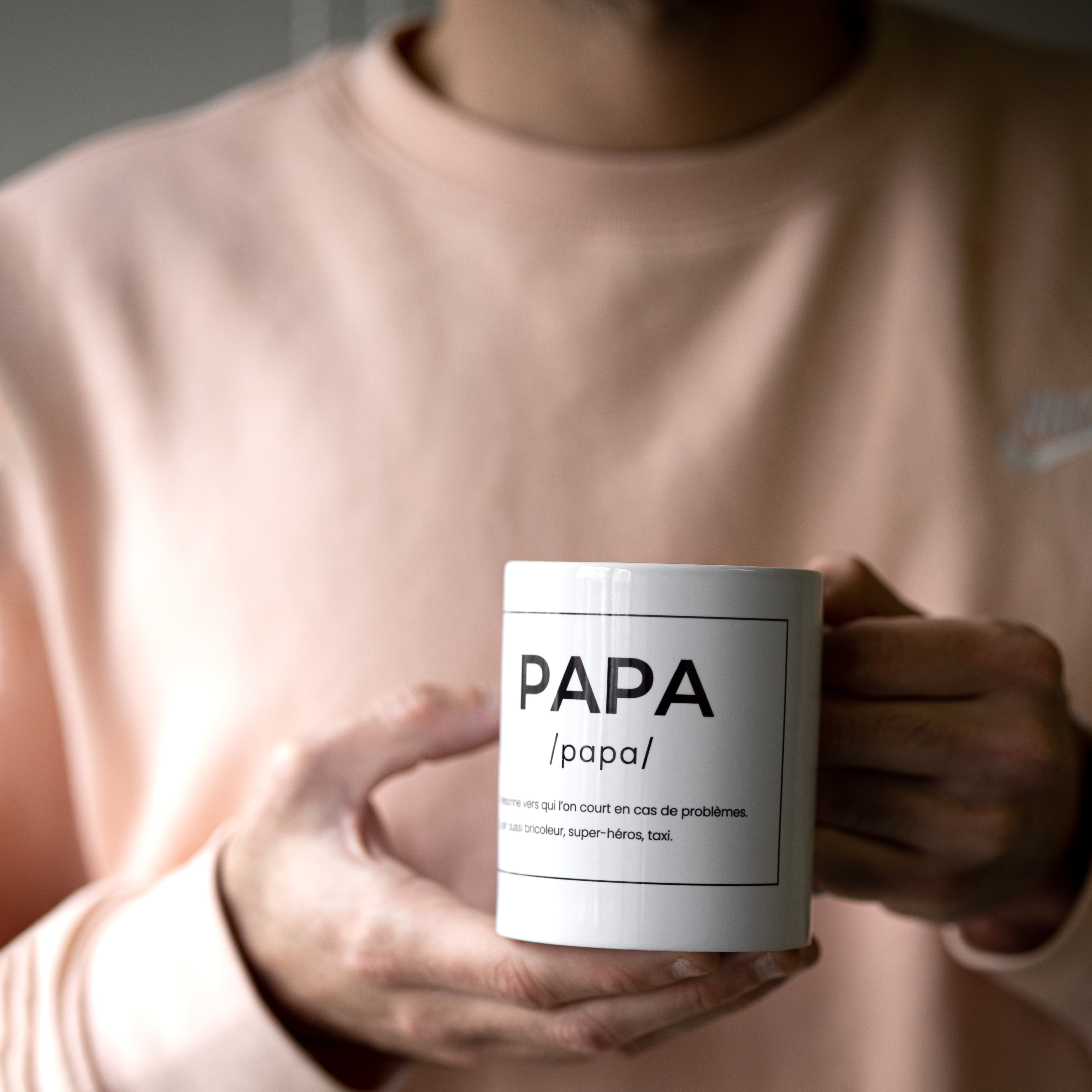 Taza "Papa" francés