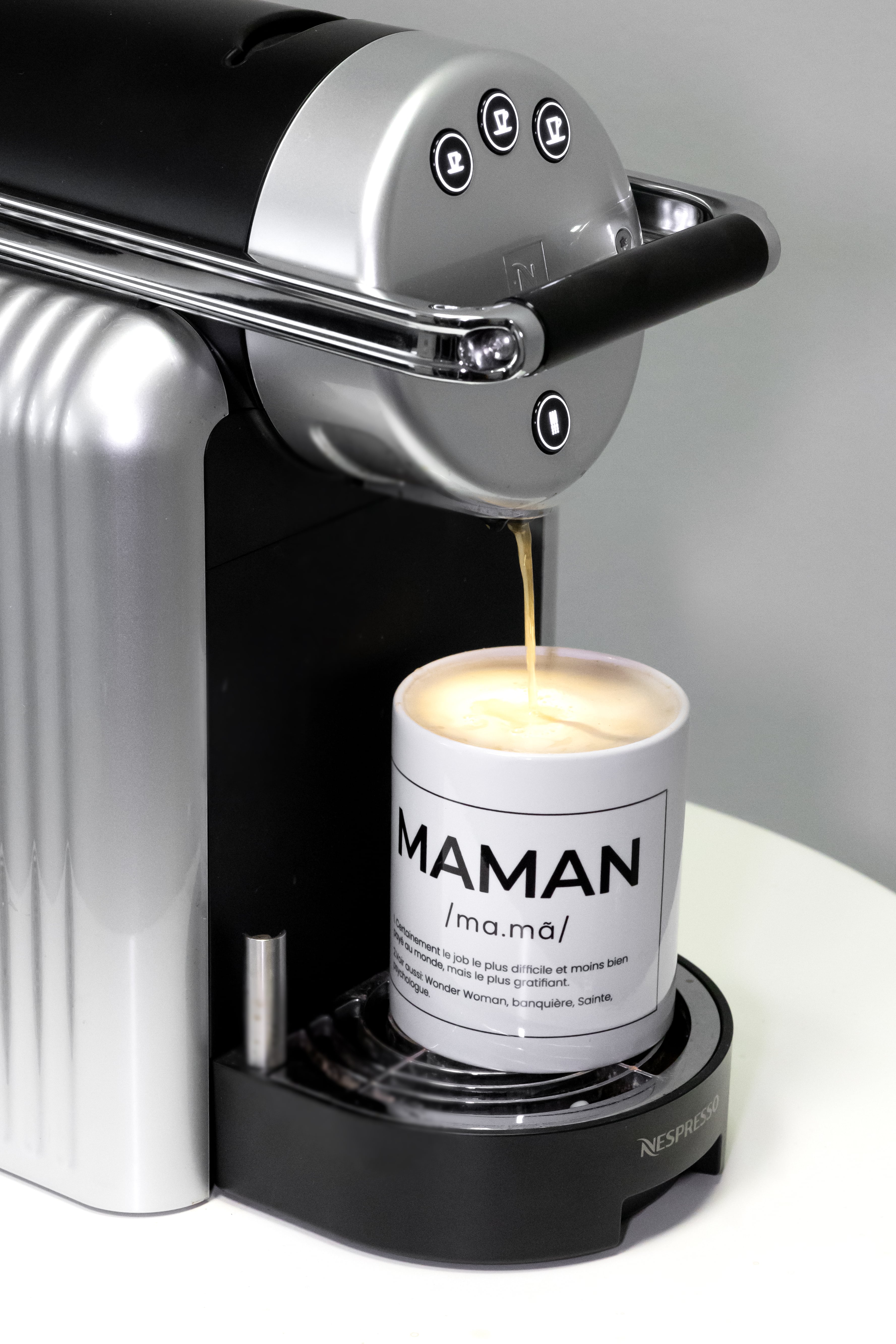 Taza "Maman" francés