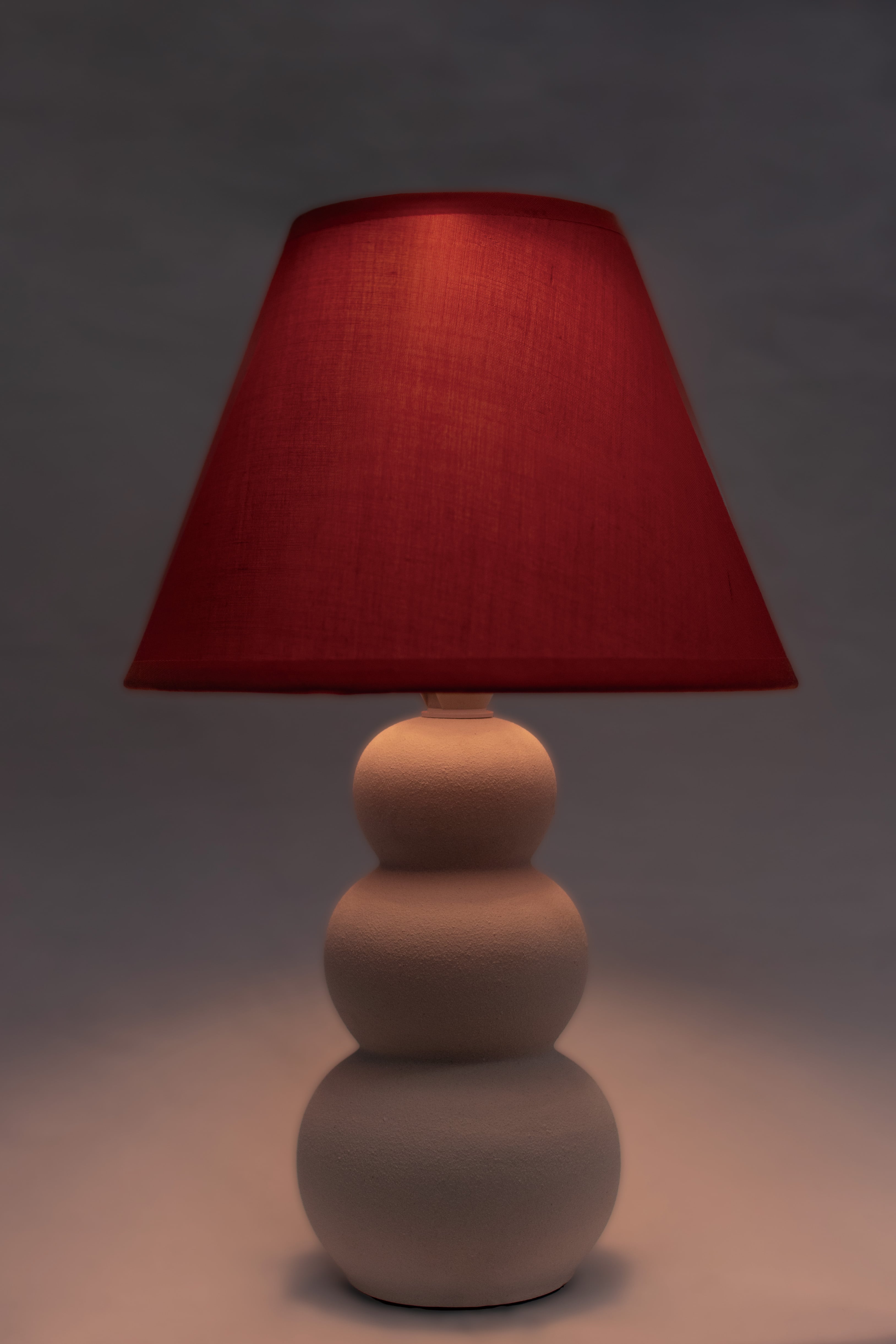 Lámpara de cerámica "Maia" - blanco