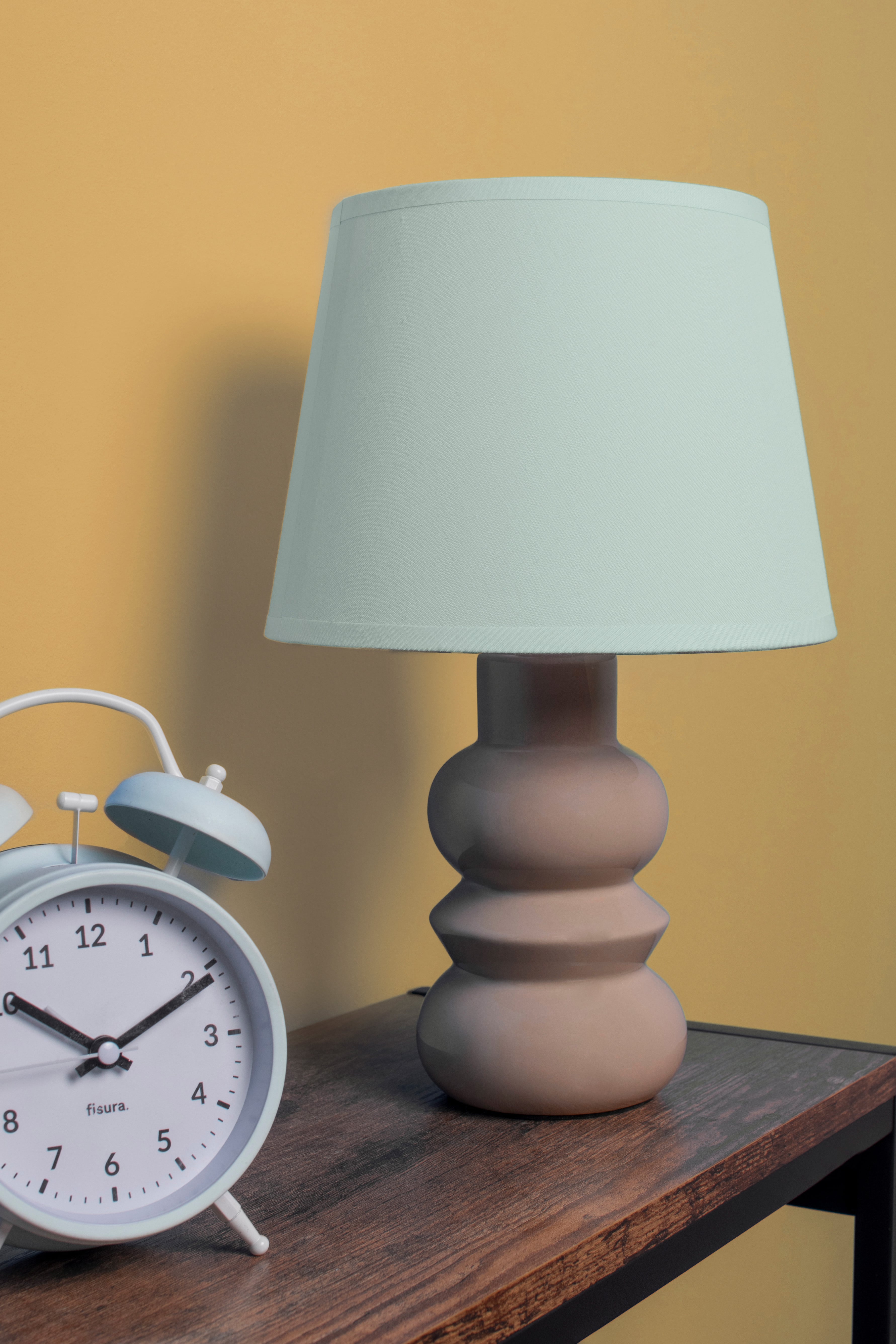 Lámpara de cerámica "Maia" - beige