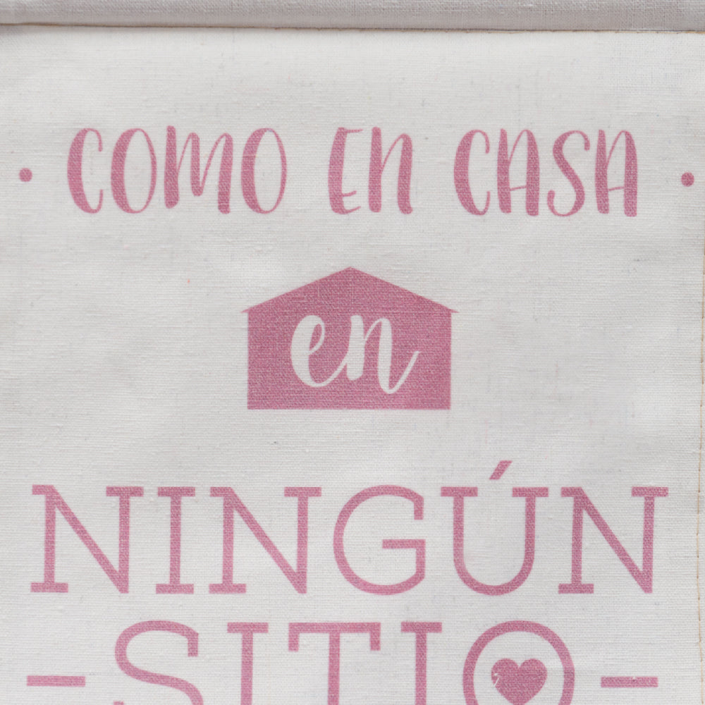 Banderola "Como en casa en ningún sitio"