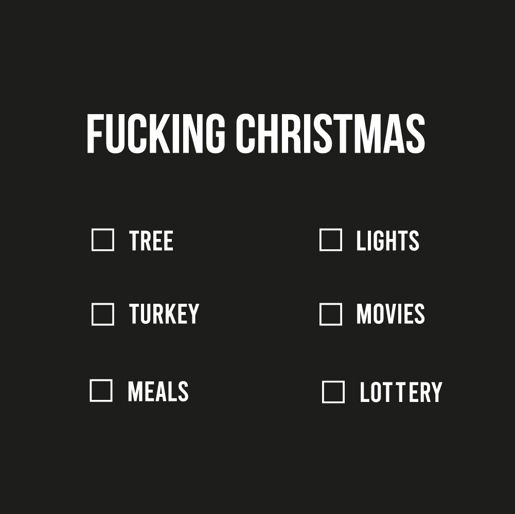 Postal "Fucking Christmas"