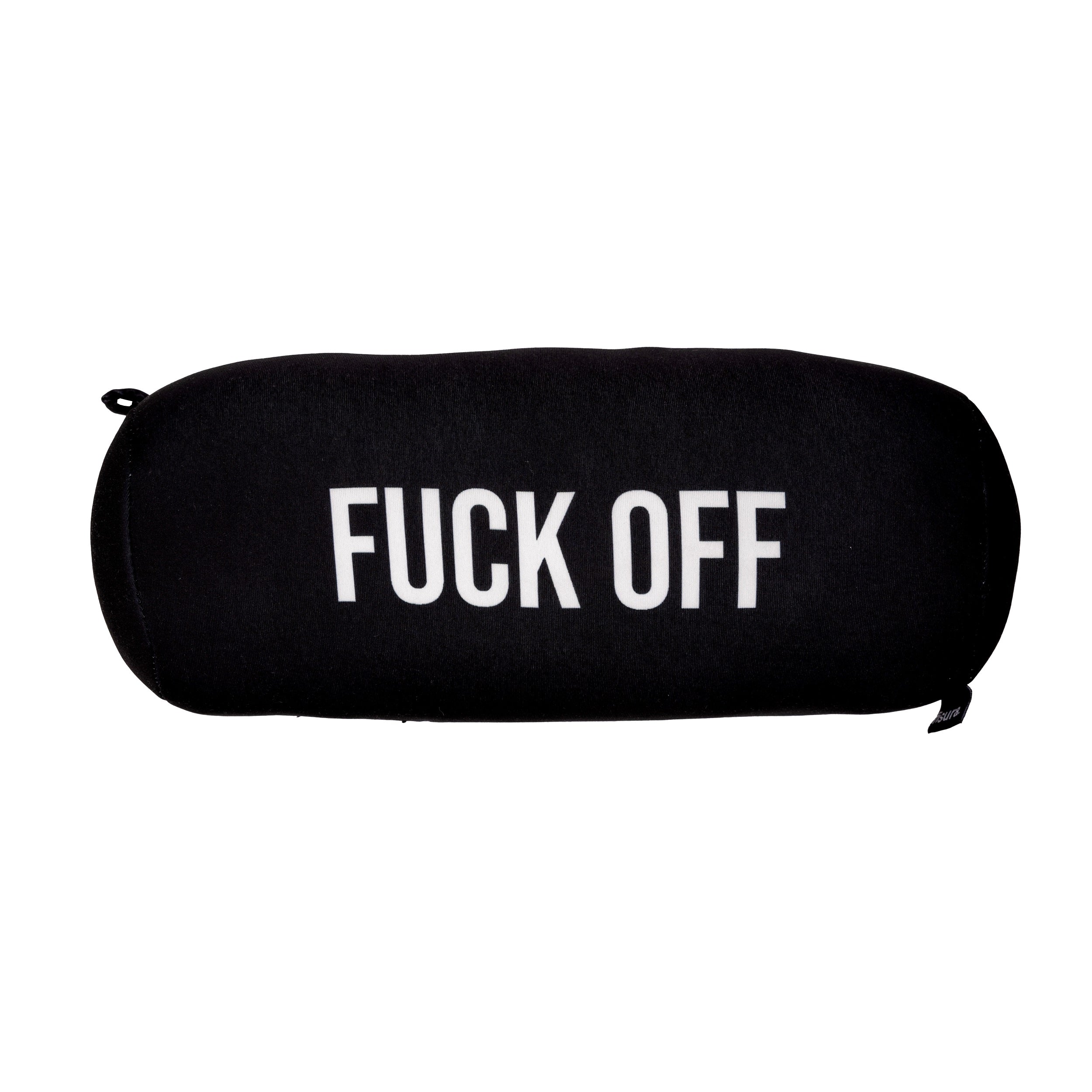Fisura Cojín de playa "Fuck off"