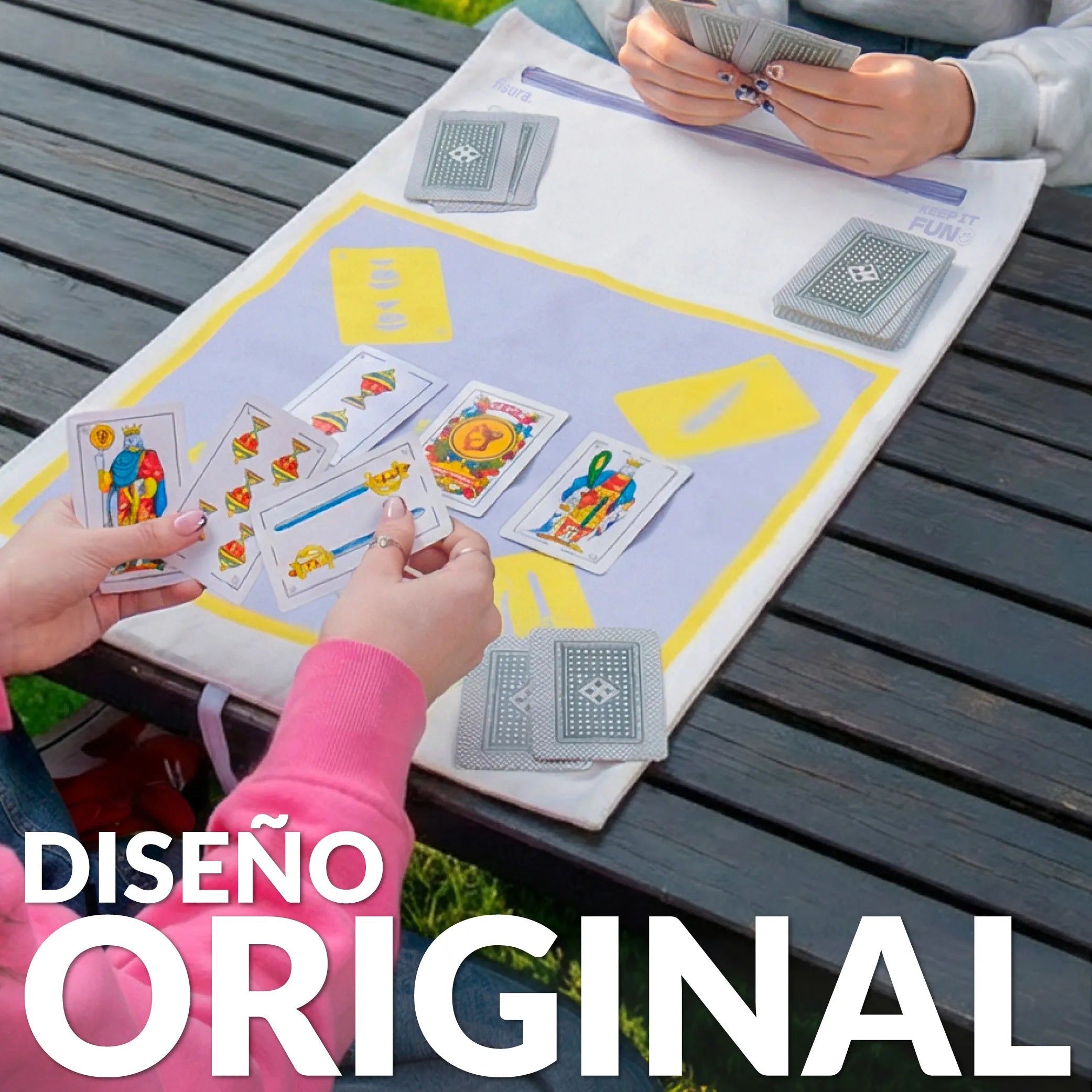 Jeu de société portable “Baraja española”