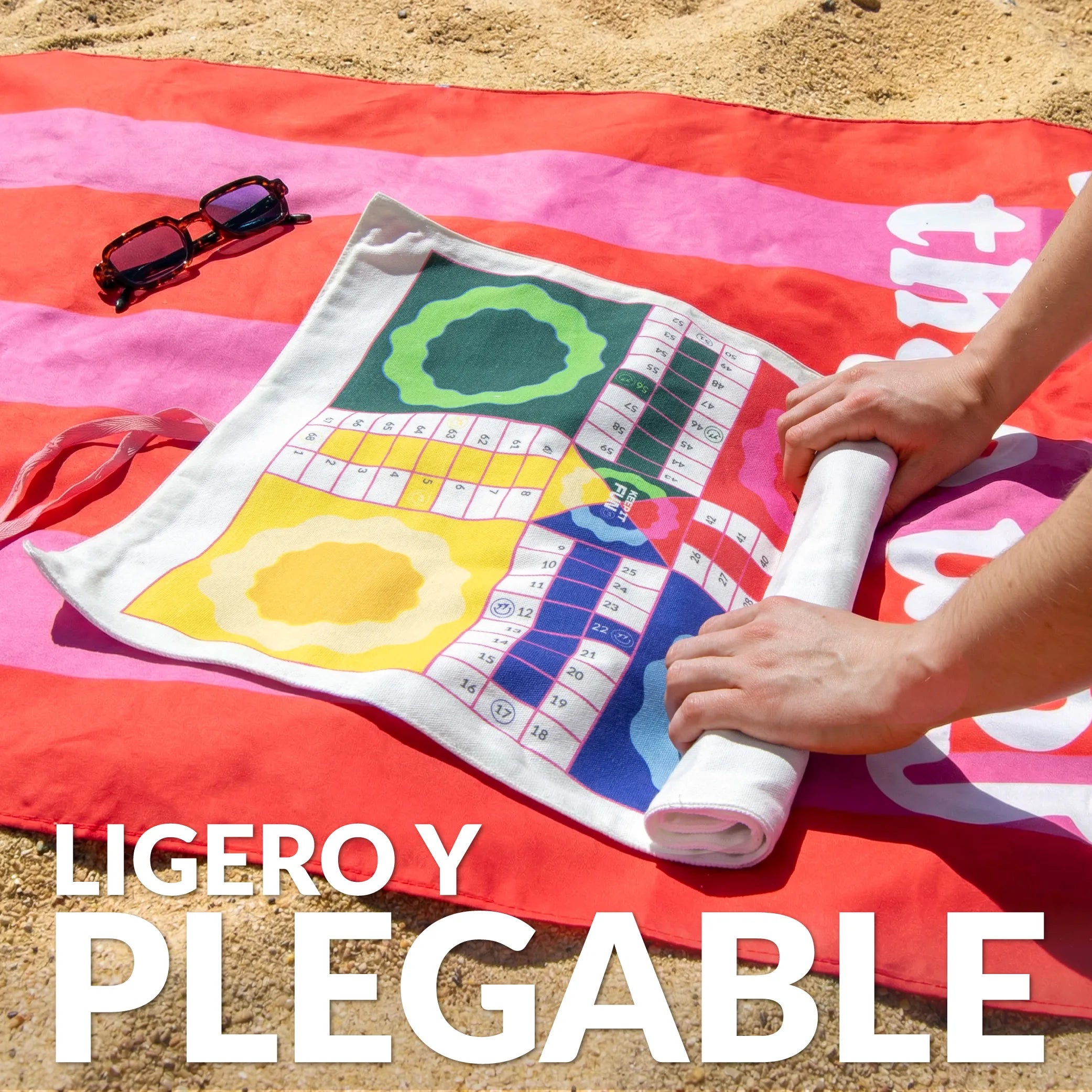 Jeu de société portable “Parchís”