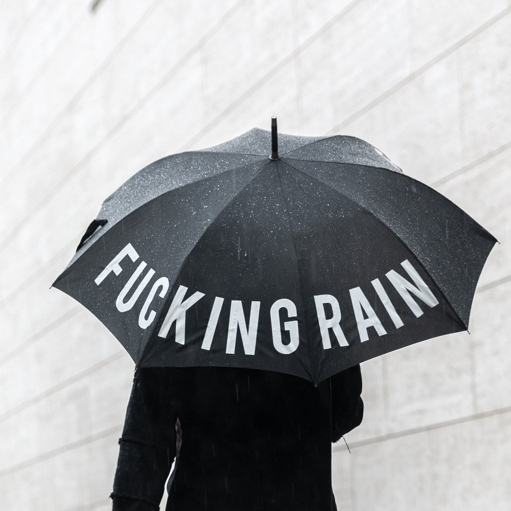 Paraguas "Fucking Rain"
