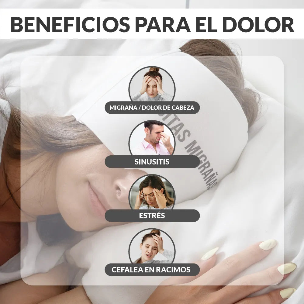 Antifaz “Malditas migrañas”