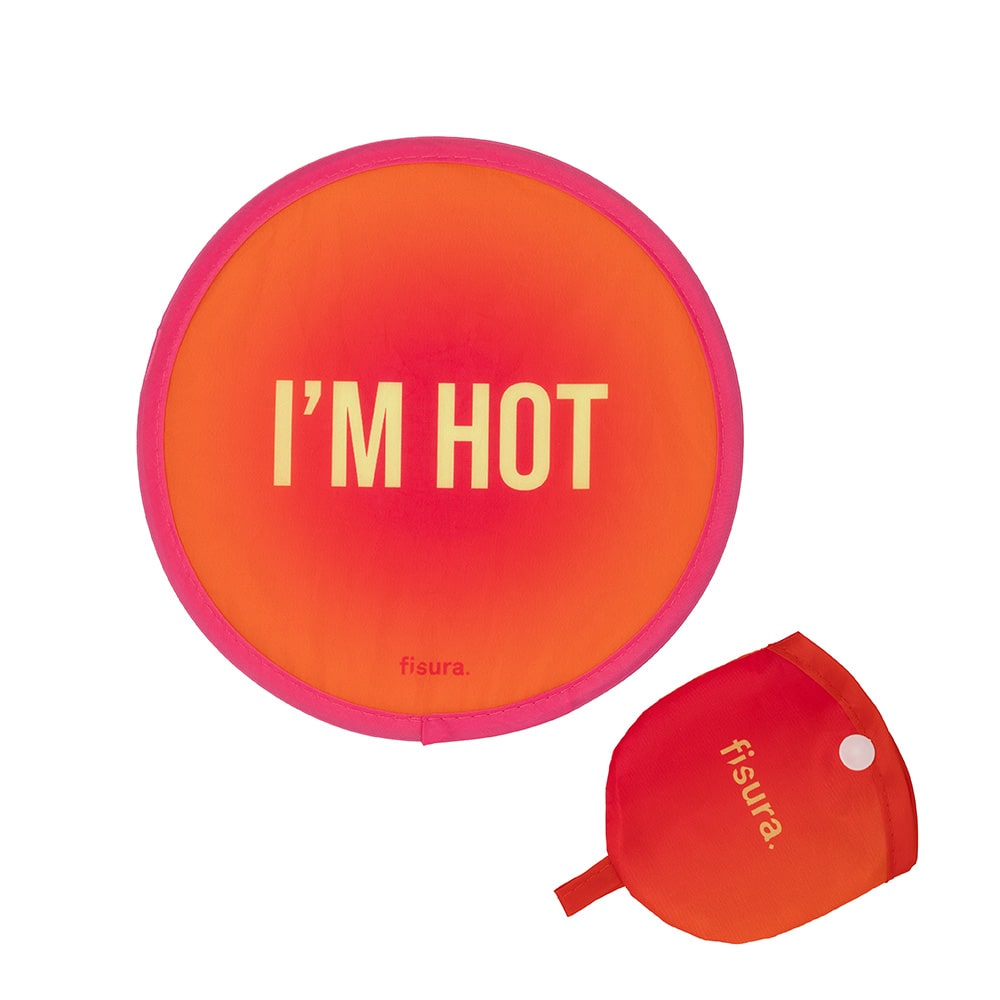 Abanico plegable “I'm hot”