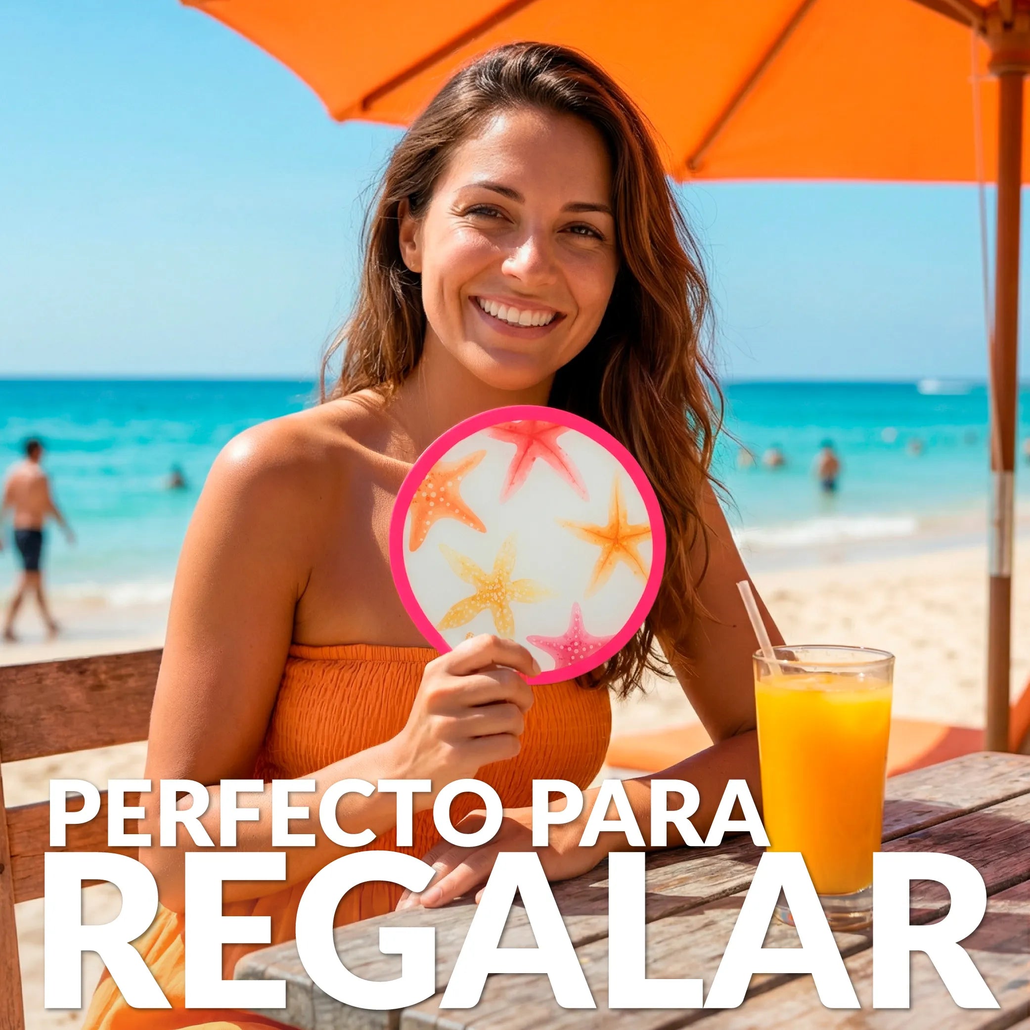 Abanico plegable “Estrellas de mar”