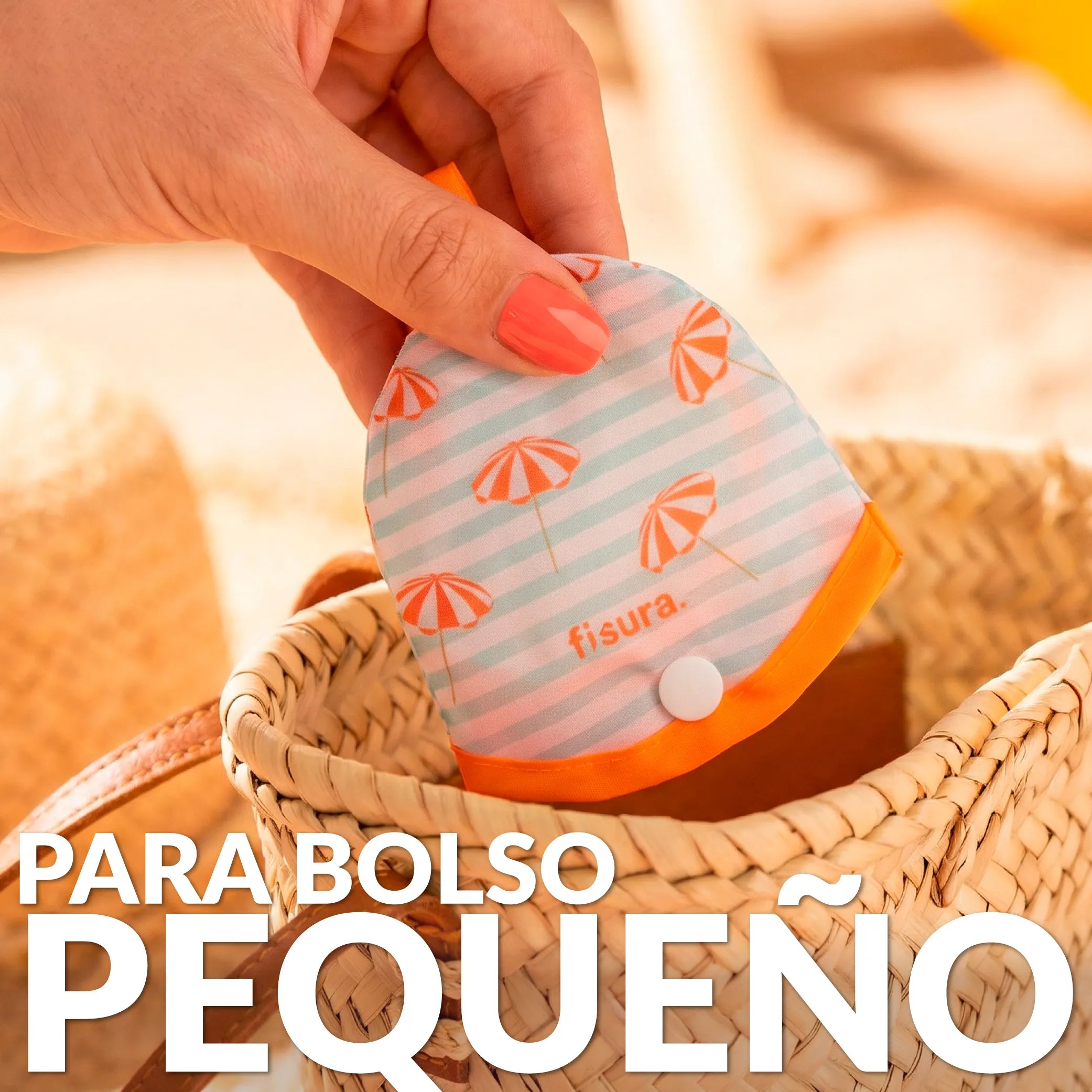 Abanico plegable “Sombrillas”