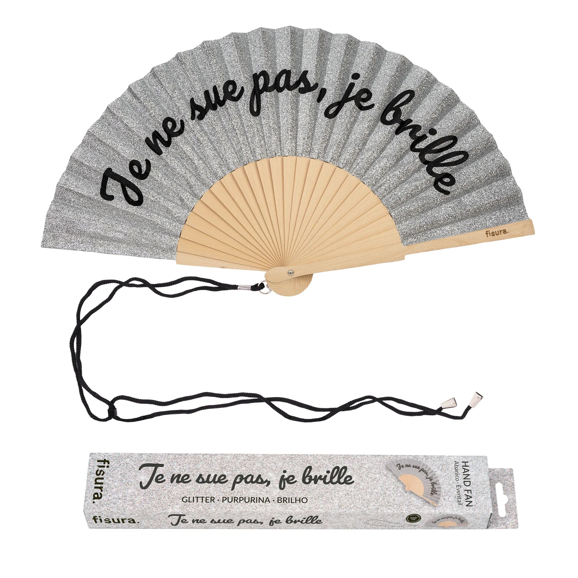  je brille” purpurina