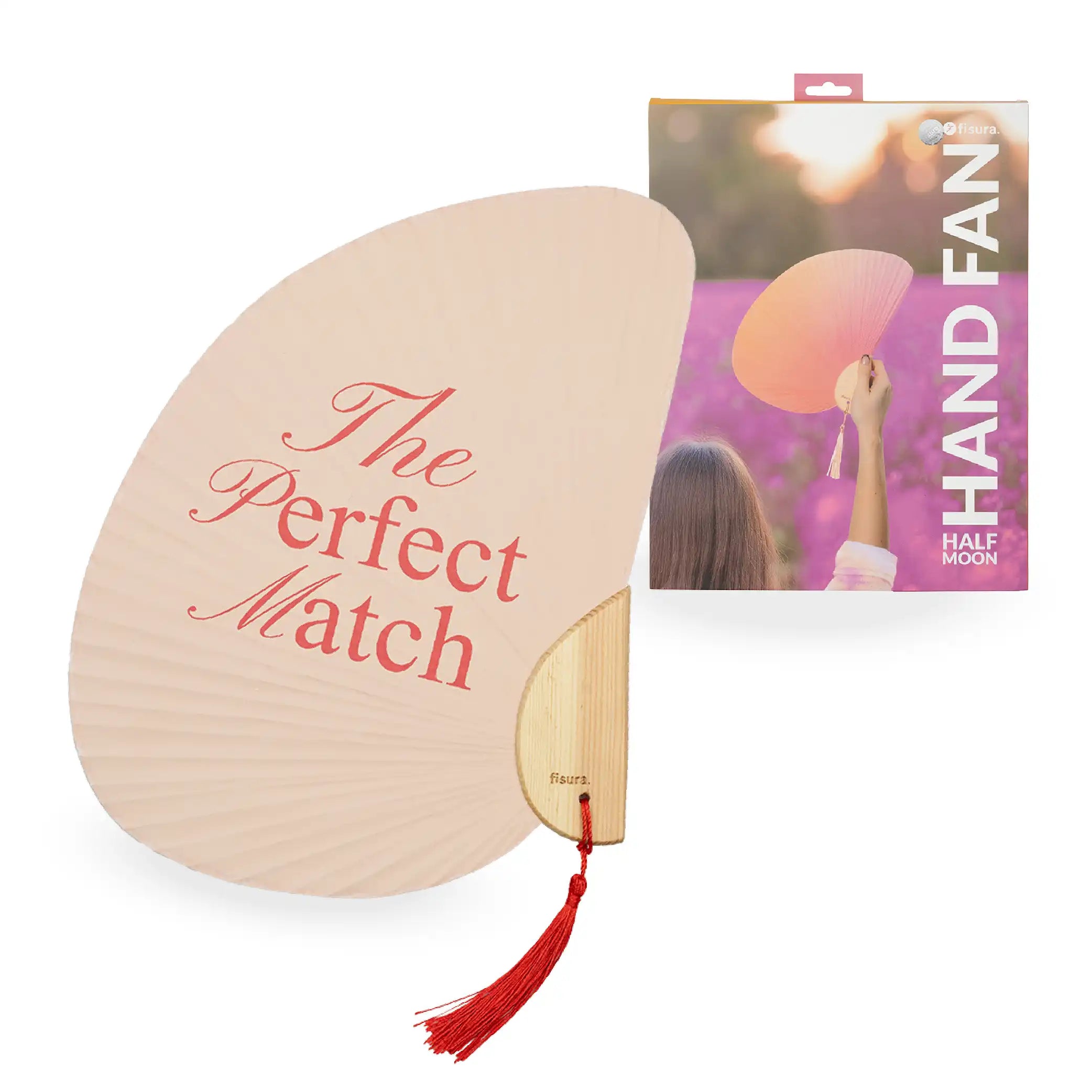 Abanico media luna “The perfect match”