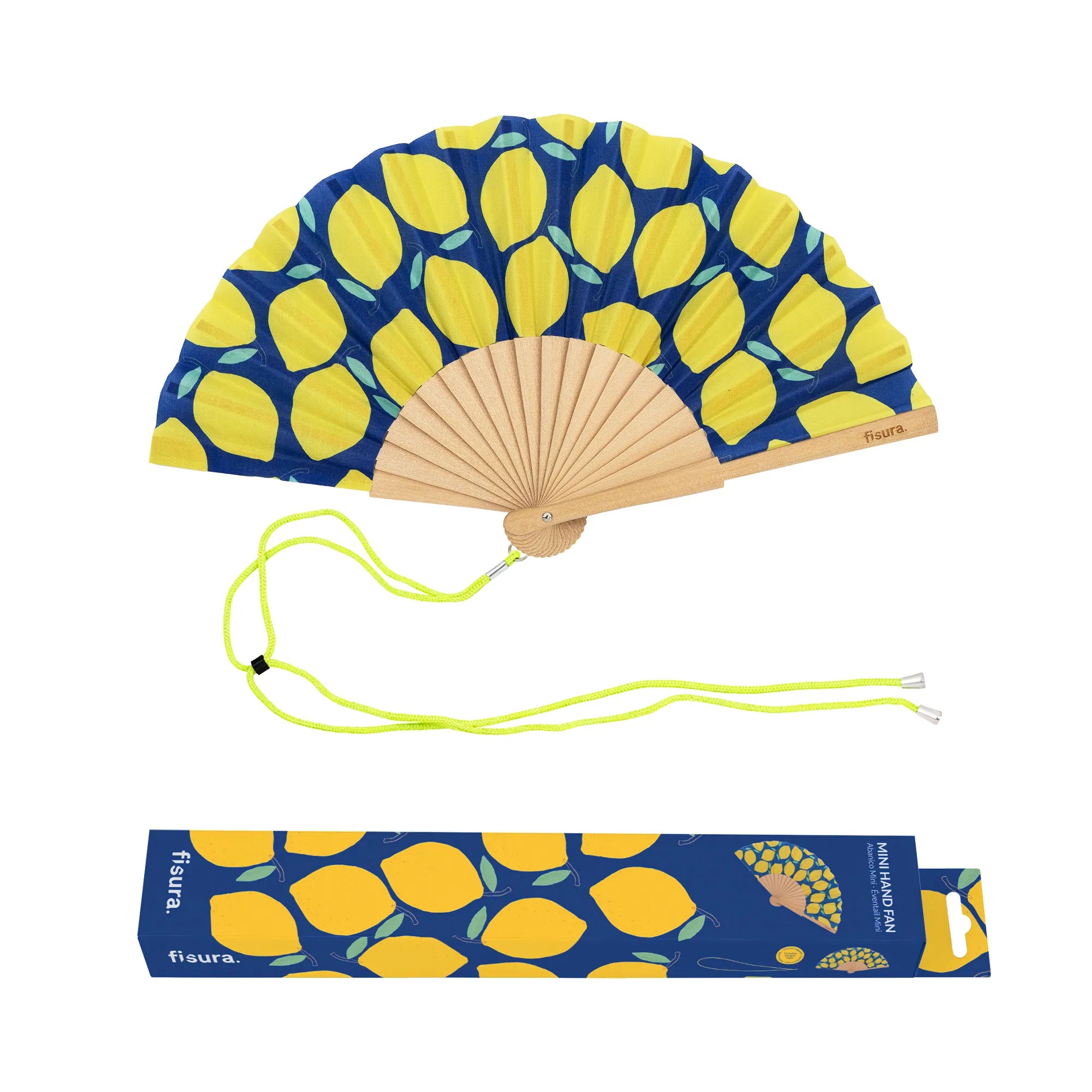 Abanico mini "Limones"