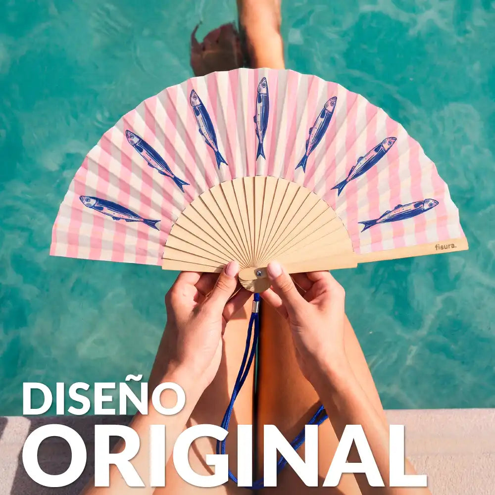 Handfächer „Sardinas“