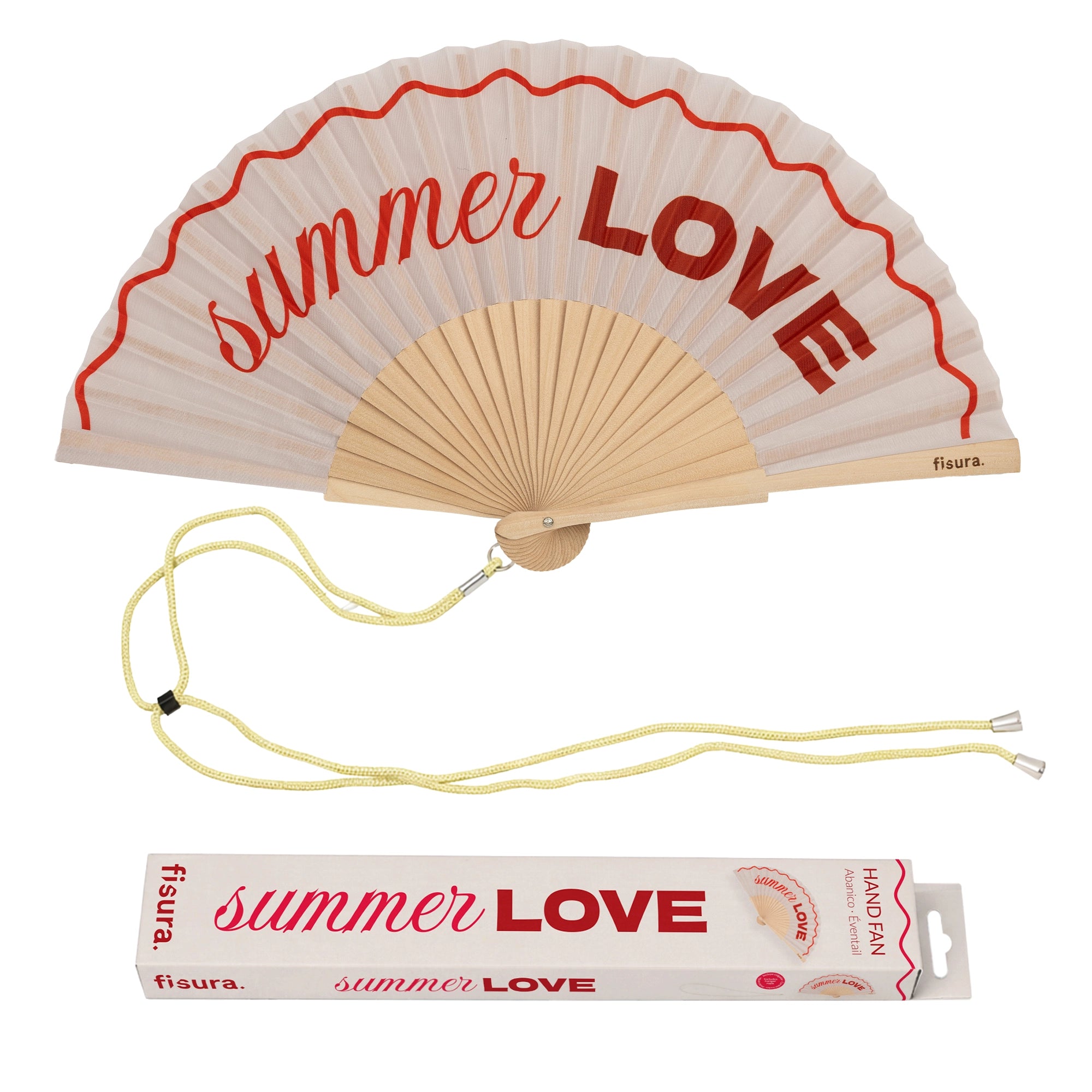 Abanico "Summer love"