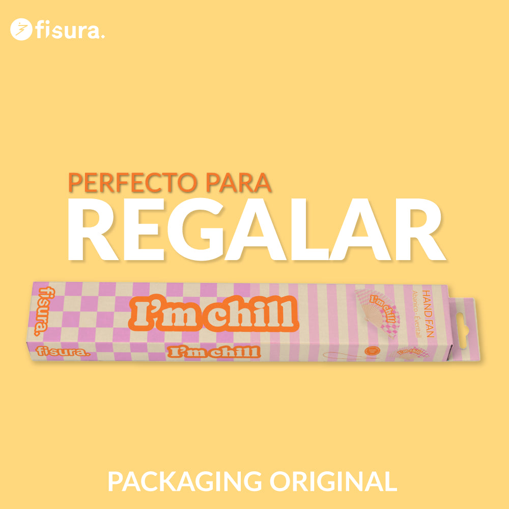 Abanico "I'm chill"
