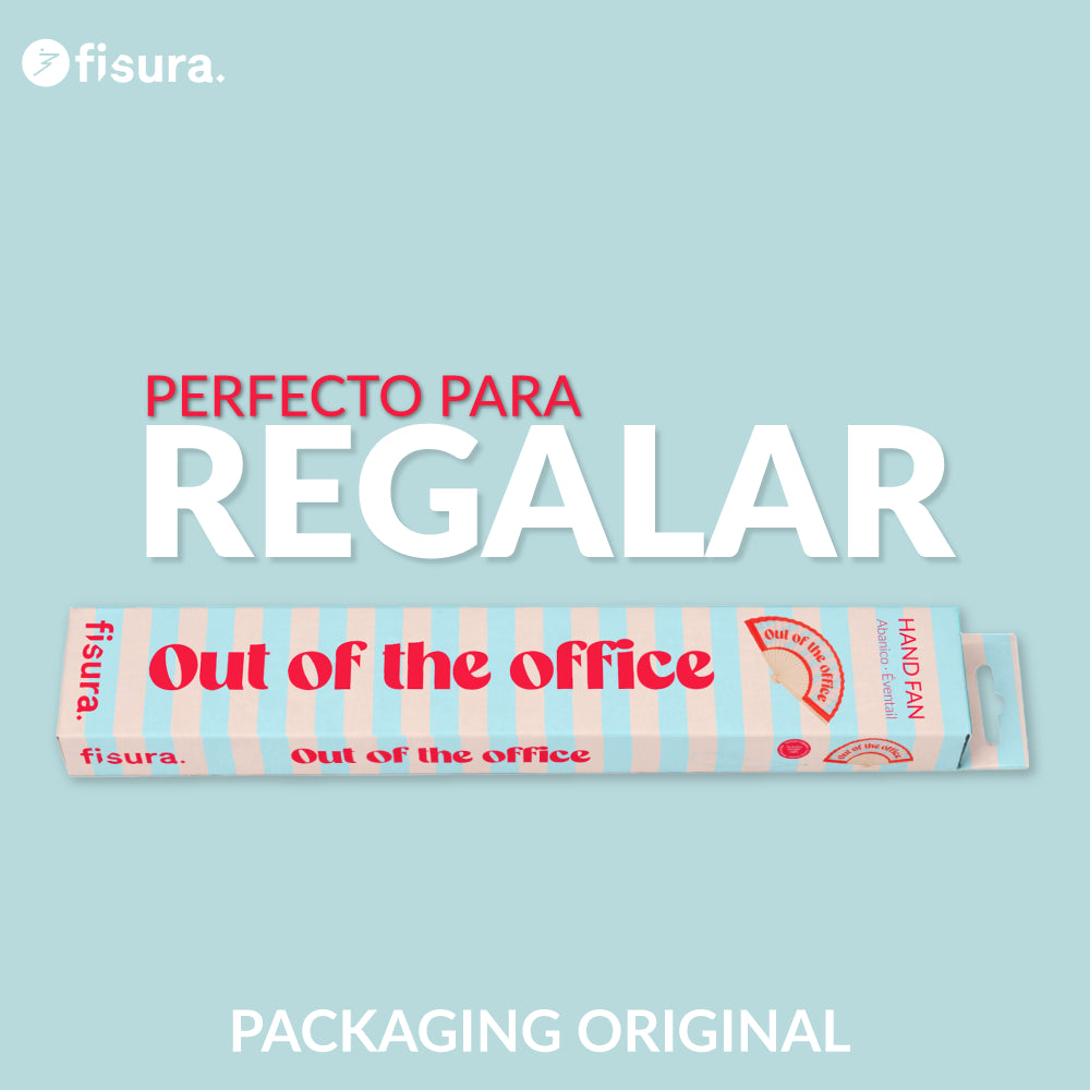 Abanico “Out of the office”