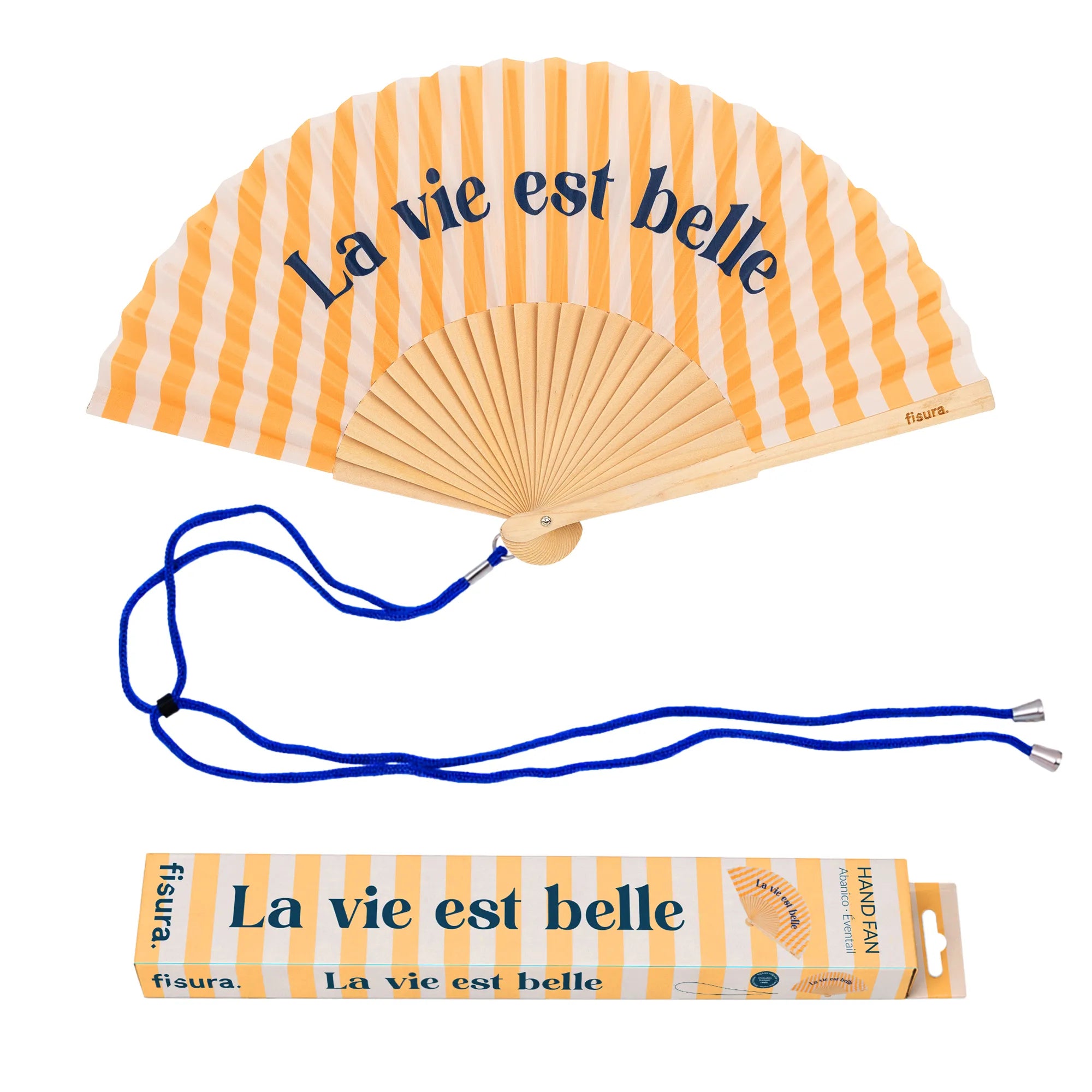 Abanico “La vie est belle”