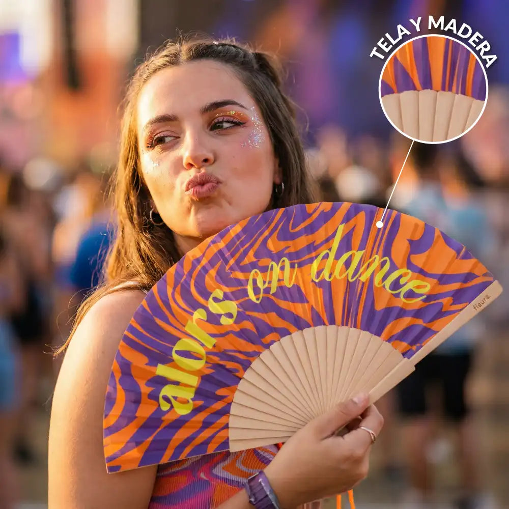 Abanico "Alors on dance"