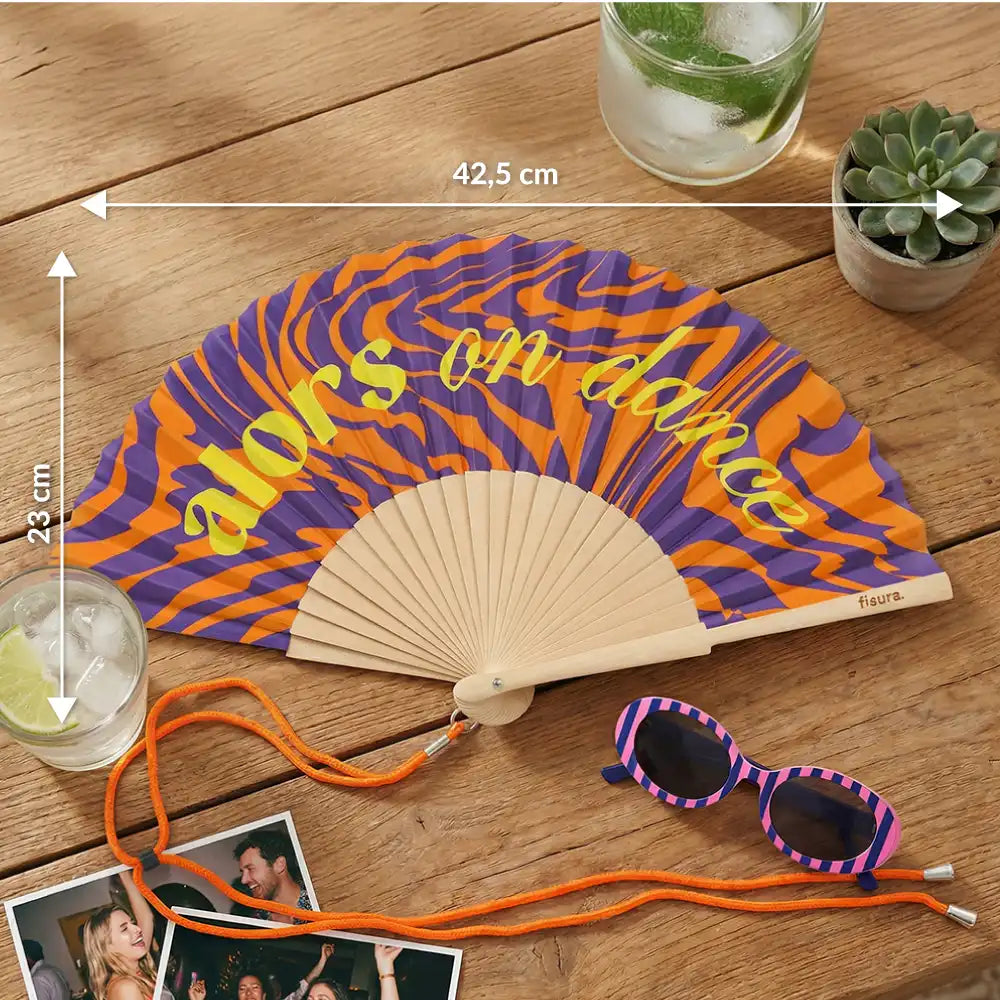 Abanico "Alors on dance"