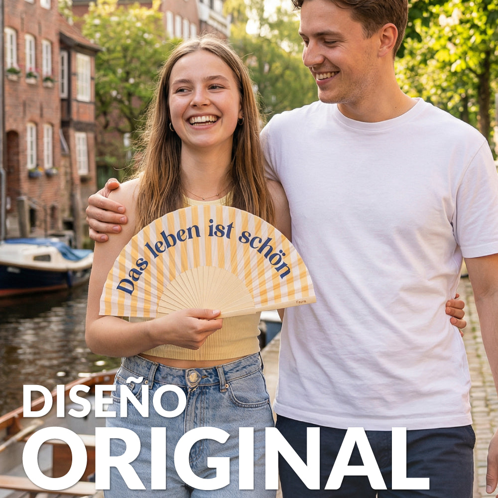 Abanico "Das leben ist schon"