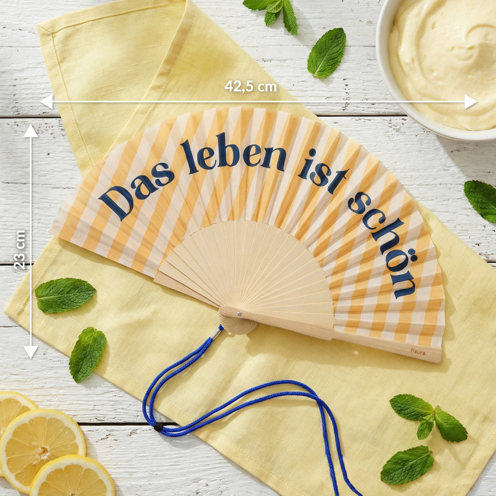 Abanico "Das leben ist schon"