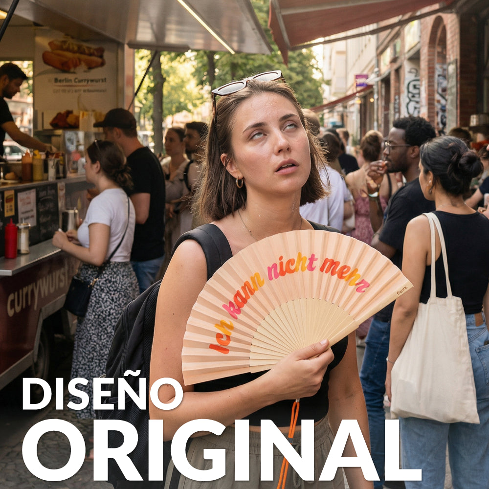 Abanico "Ich kann nicht mehr"