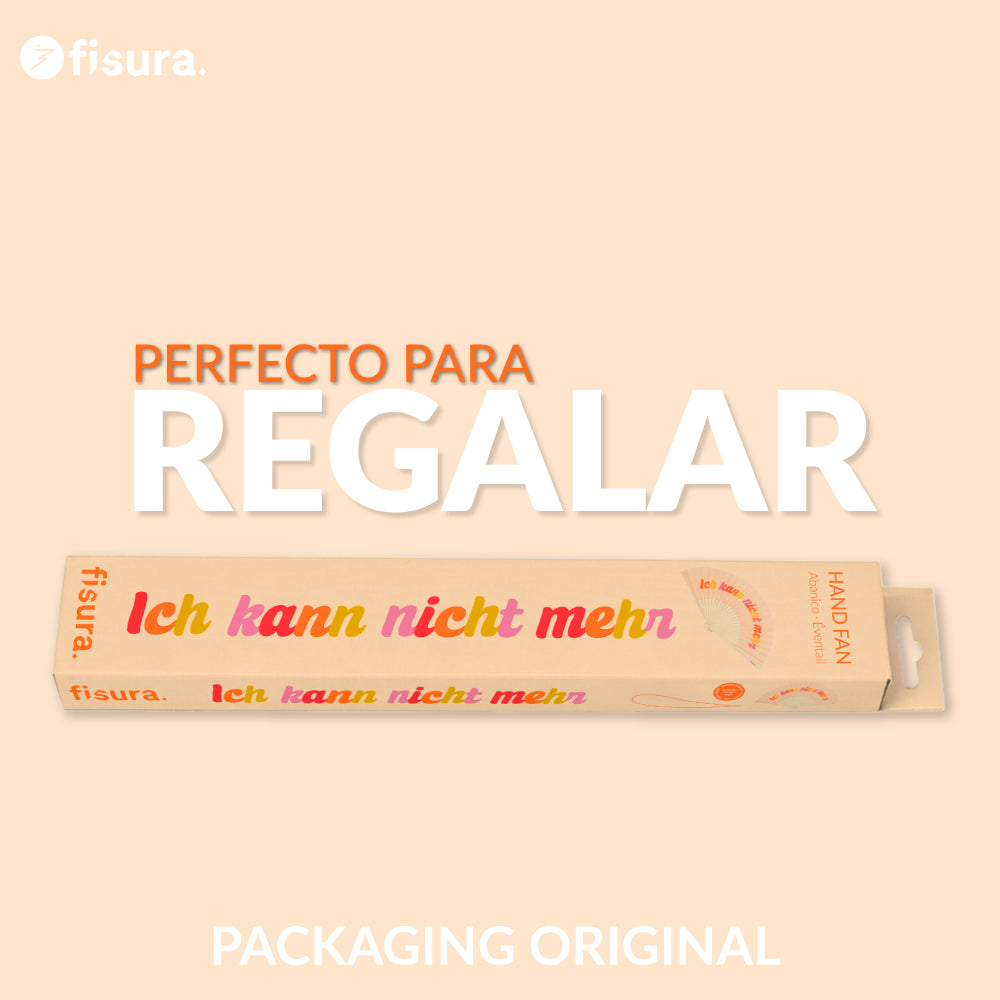 Abanico "Ich kann nicht mehr"