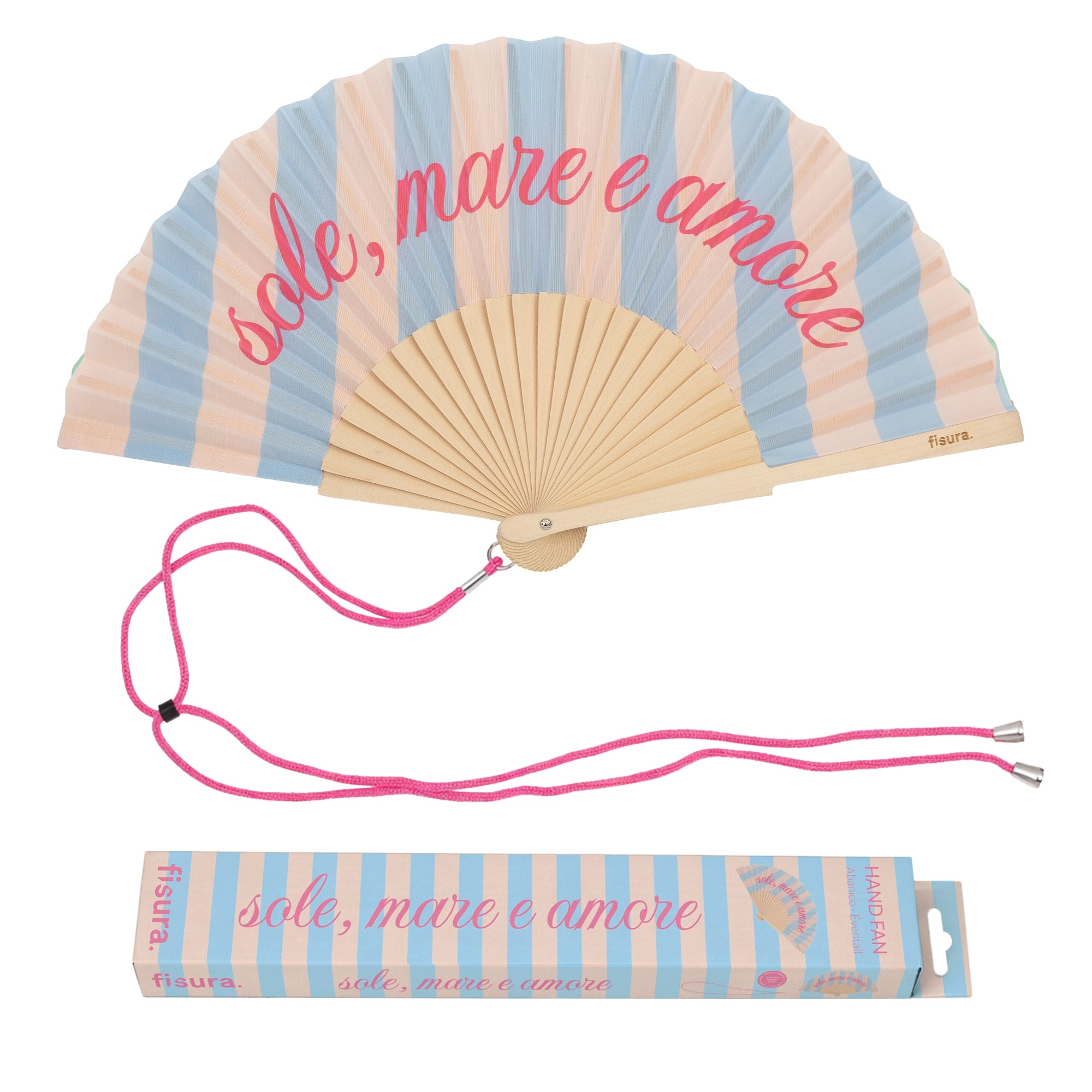 Abanico "Sole, mare e amore"
