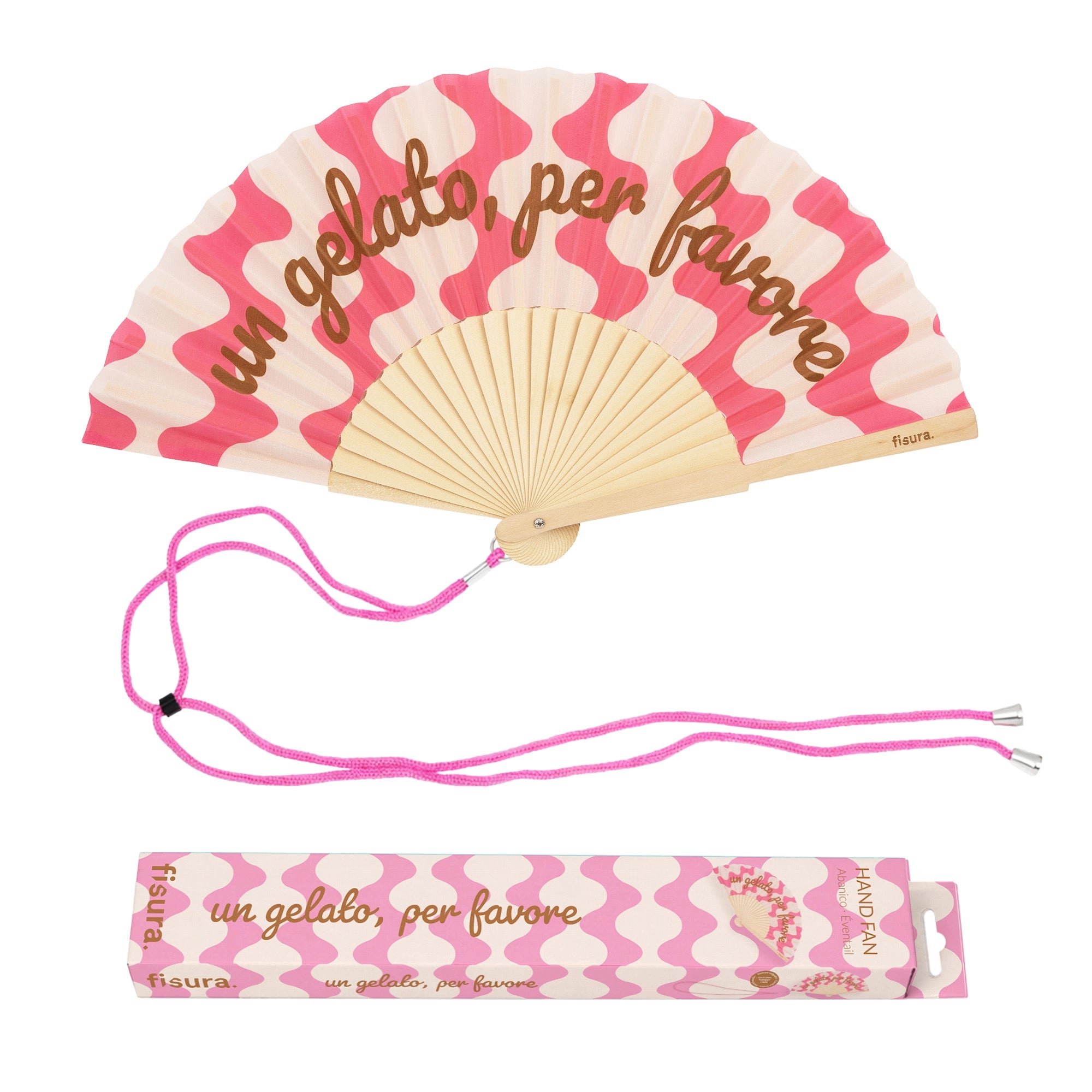 Abanico "Un gelato, per favore"