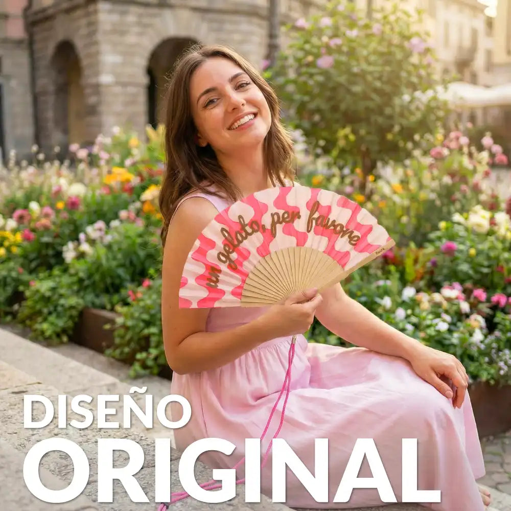 Abanico "Un gelato, per favore"