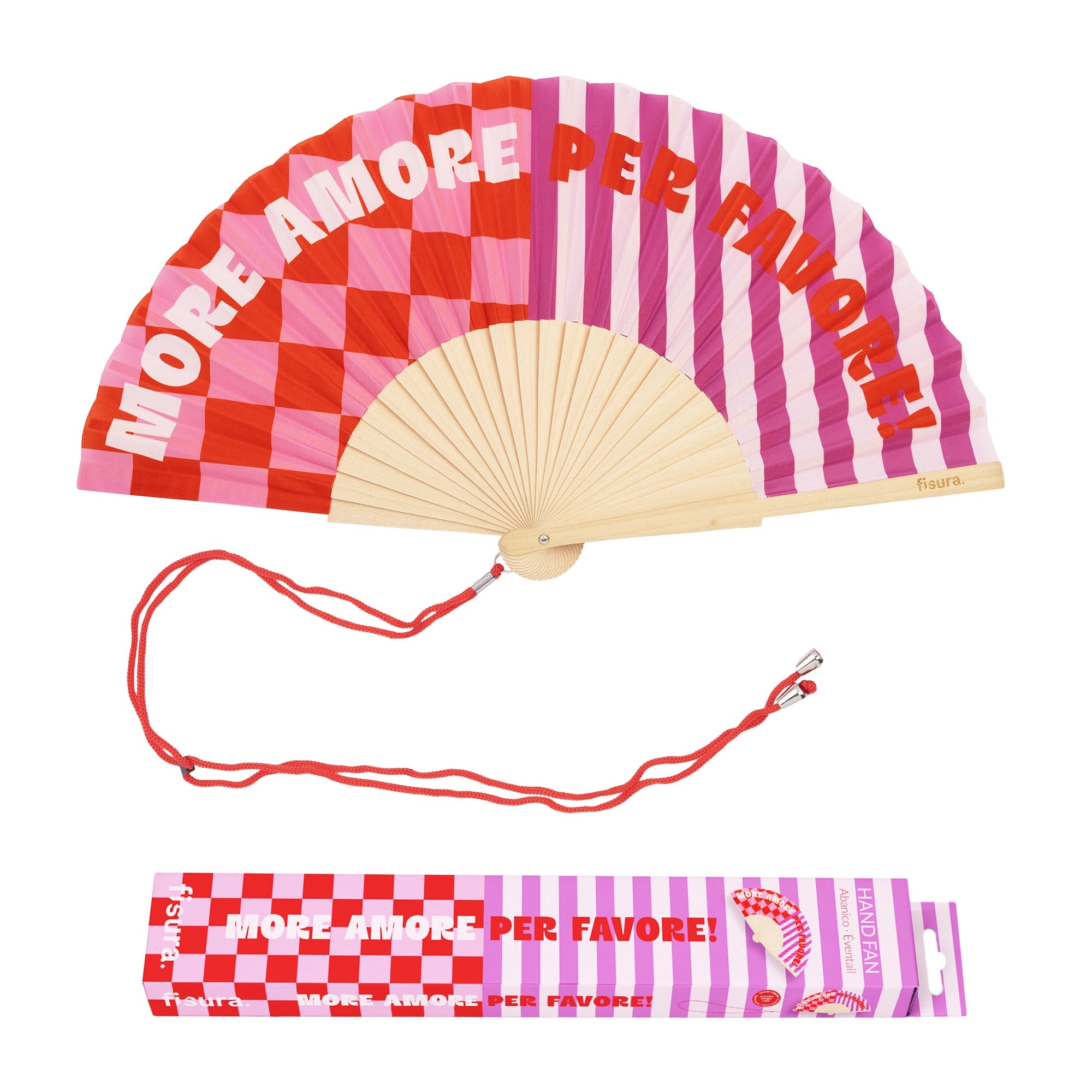 Abanico "More amore, per favore"
